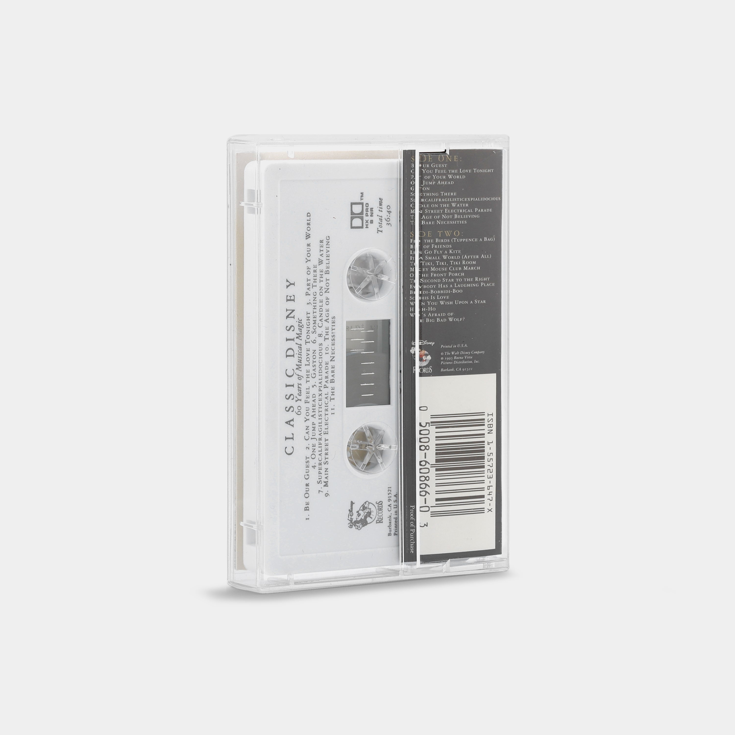 Classic Disney: 60 Years Of Musical Magic - Volume 2 Cassette Tape