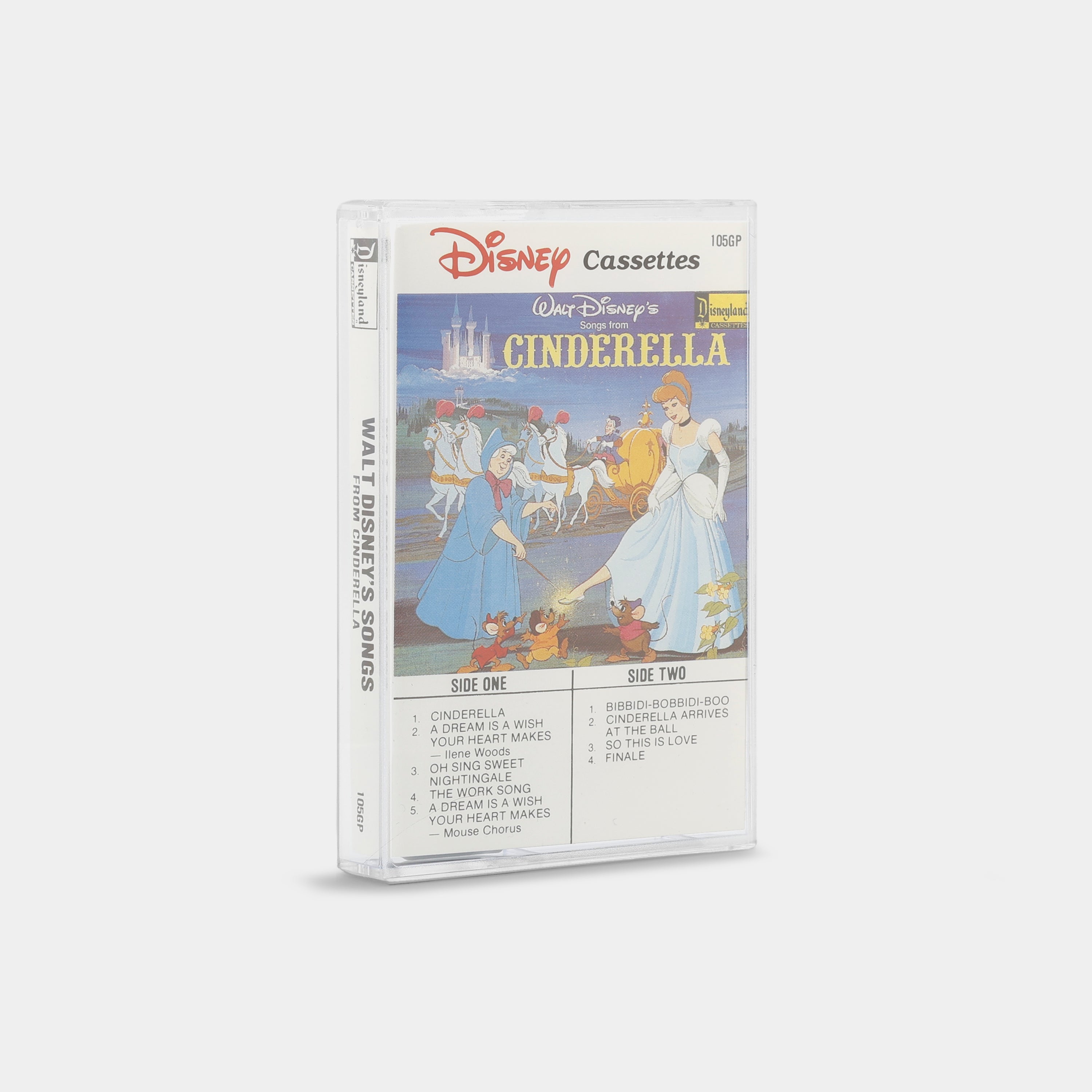 Walt Disney’s Songs From Cinderella Cassette Tape