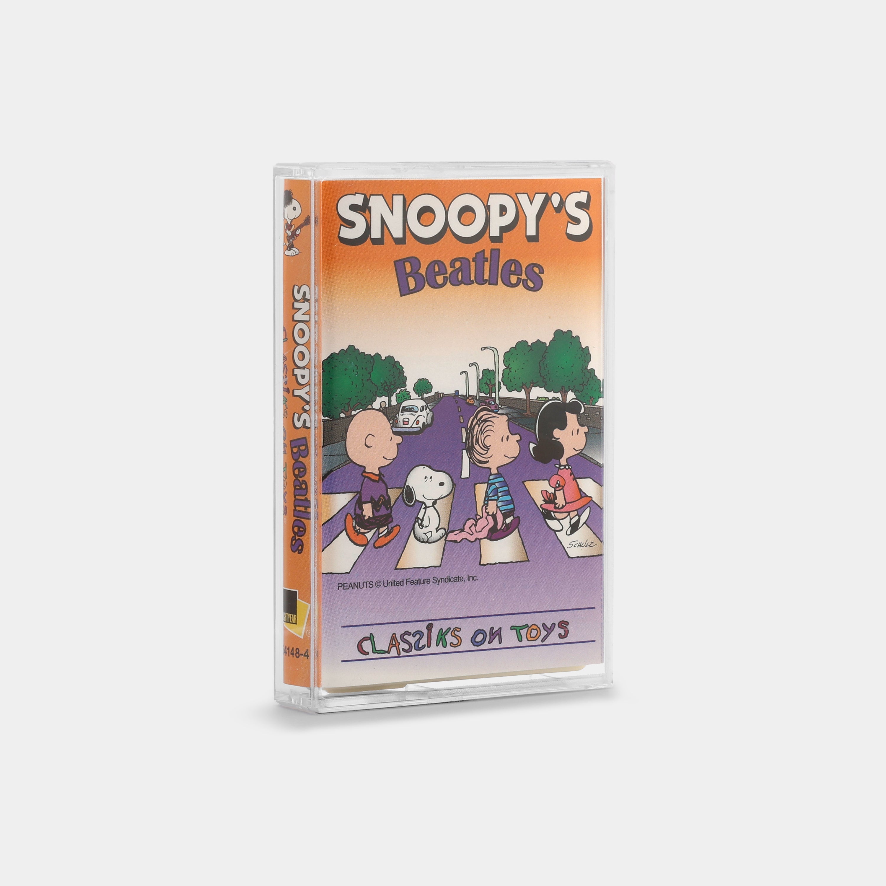Snoopy's Beatles Classiks On Toys Cassette Tape