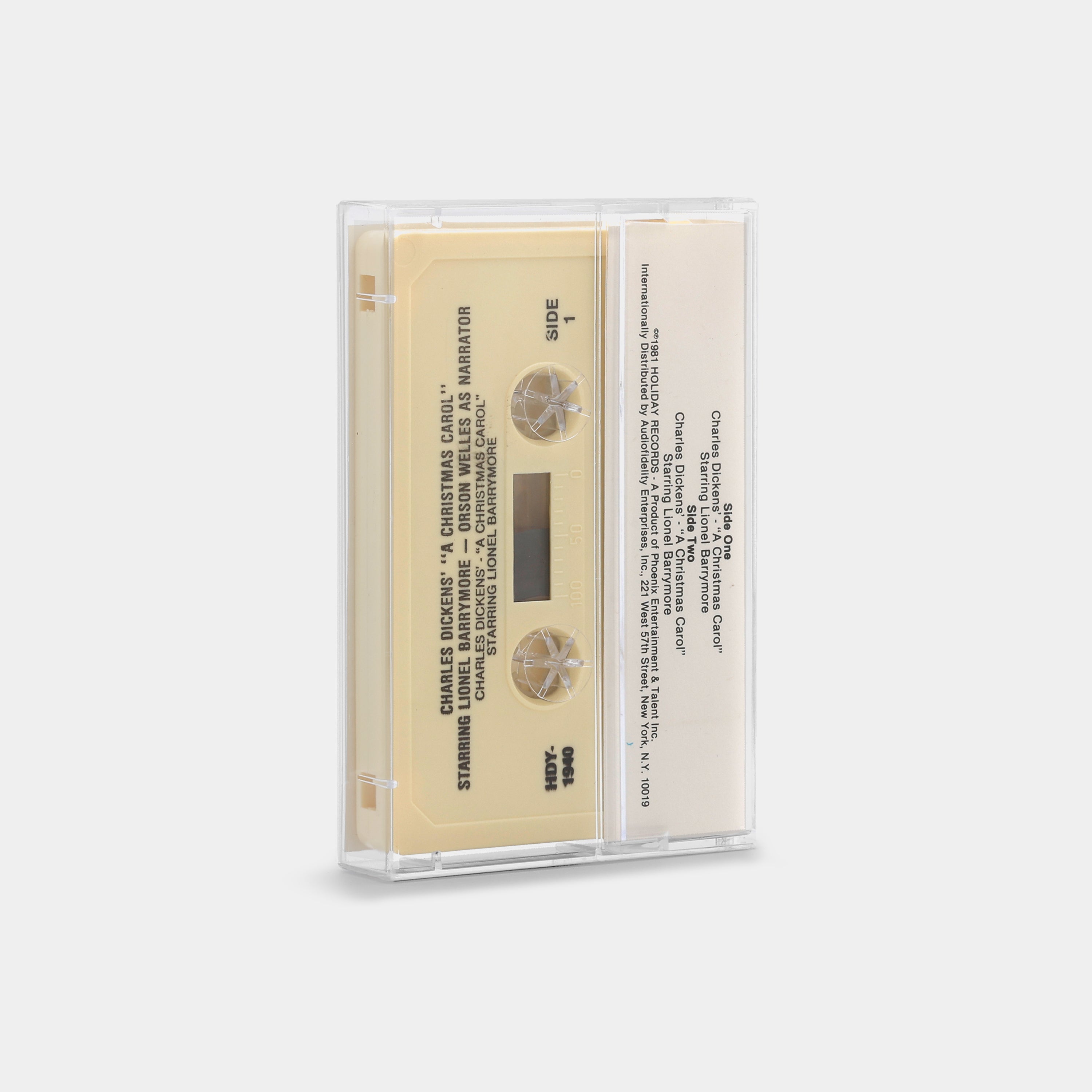 Charles Dickens' A Christmas Carol Cassette Tape