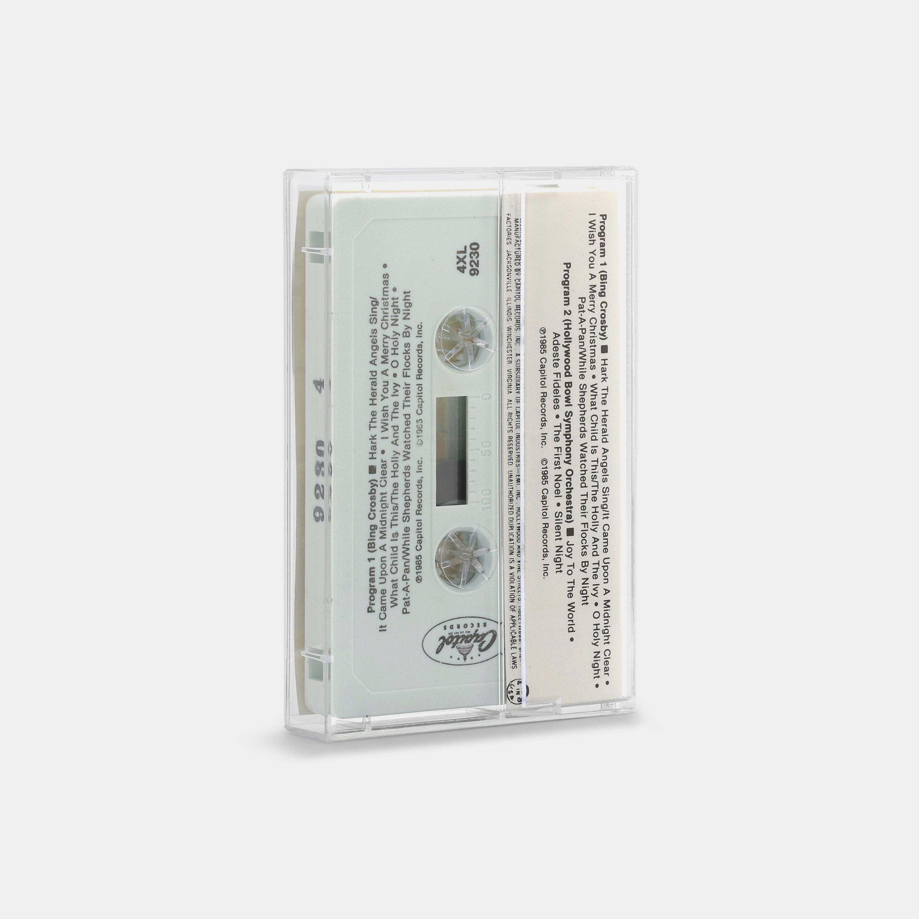 Bing Crosby and The Hollywood Bowl Symphony Orchestra - Christmas Wishes Cassette Tape