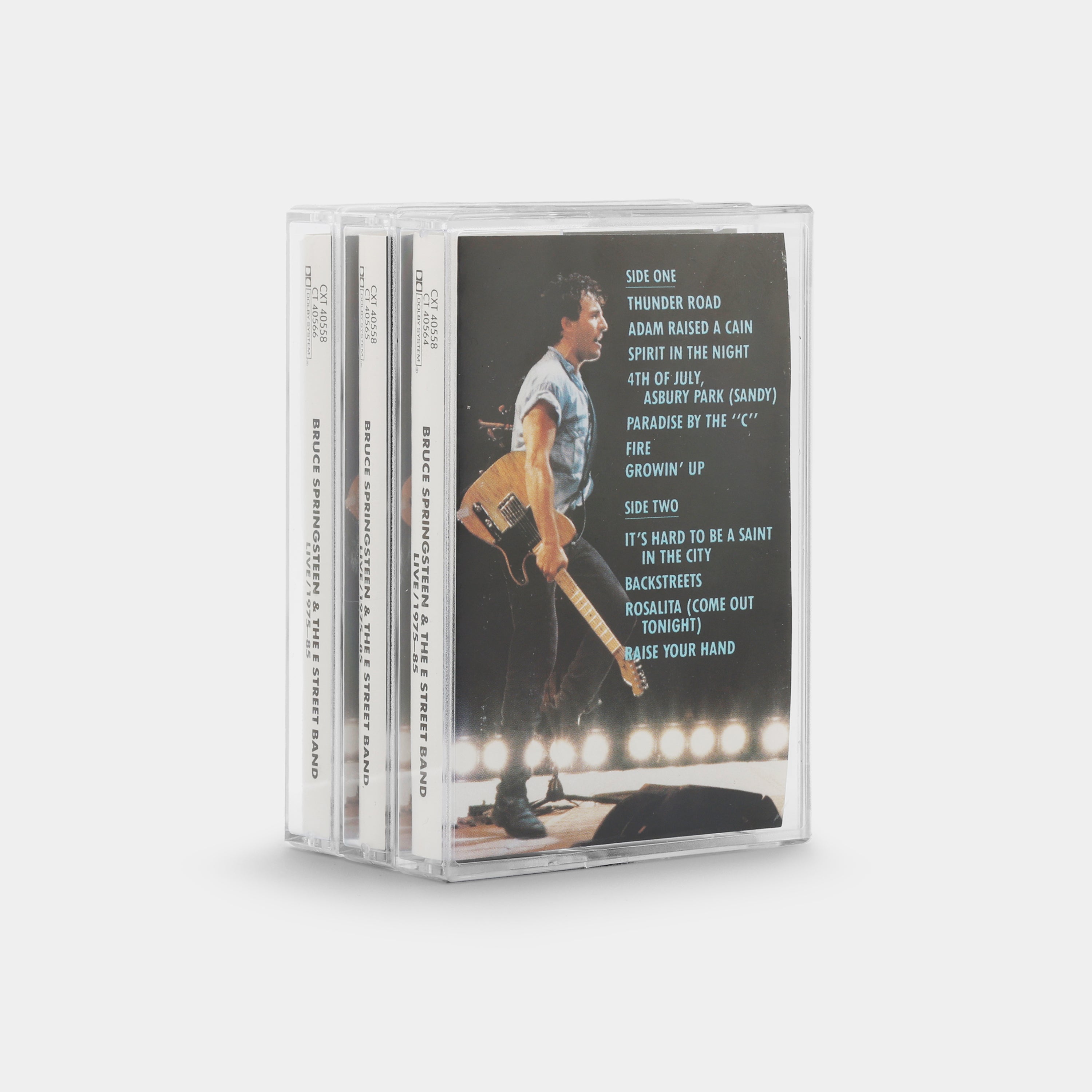 Bruce Springsteen & The E Street Band - Live: 1975-85 Cassette Tape Set