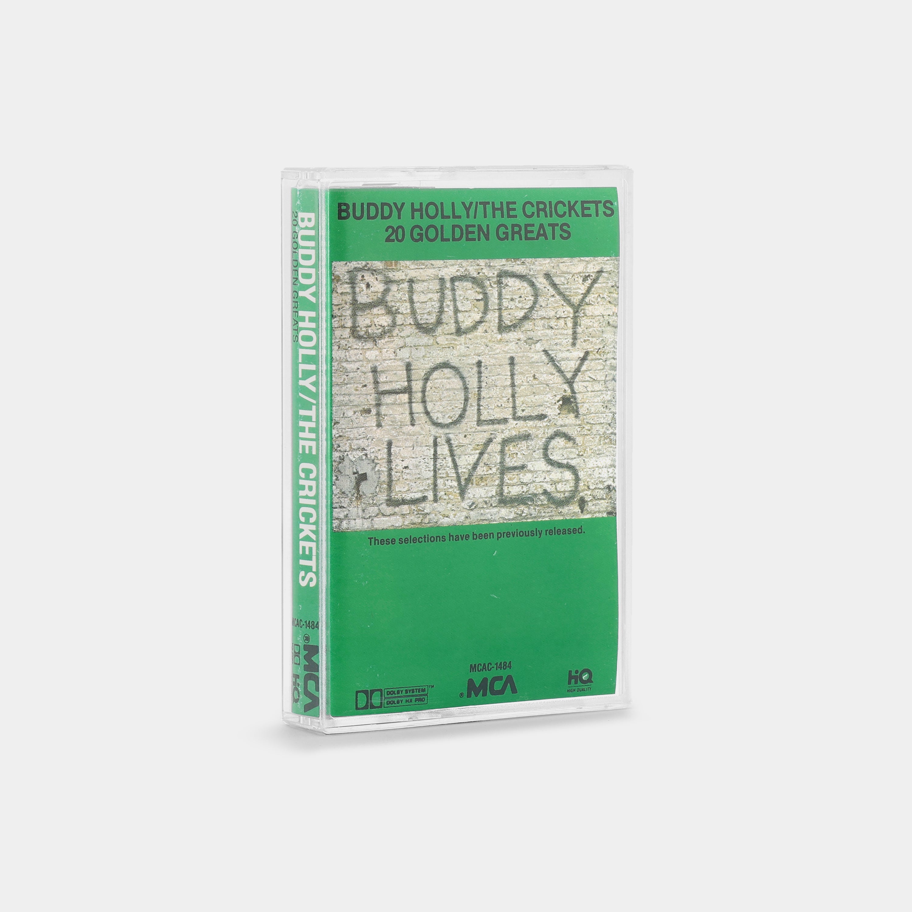 Buddy Holly & The Crickets - 20 Golden Greats: Buddy Holly Lives Cassette Tape