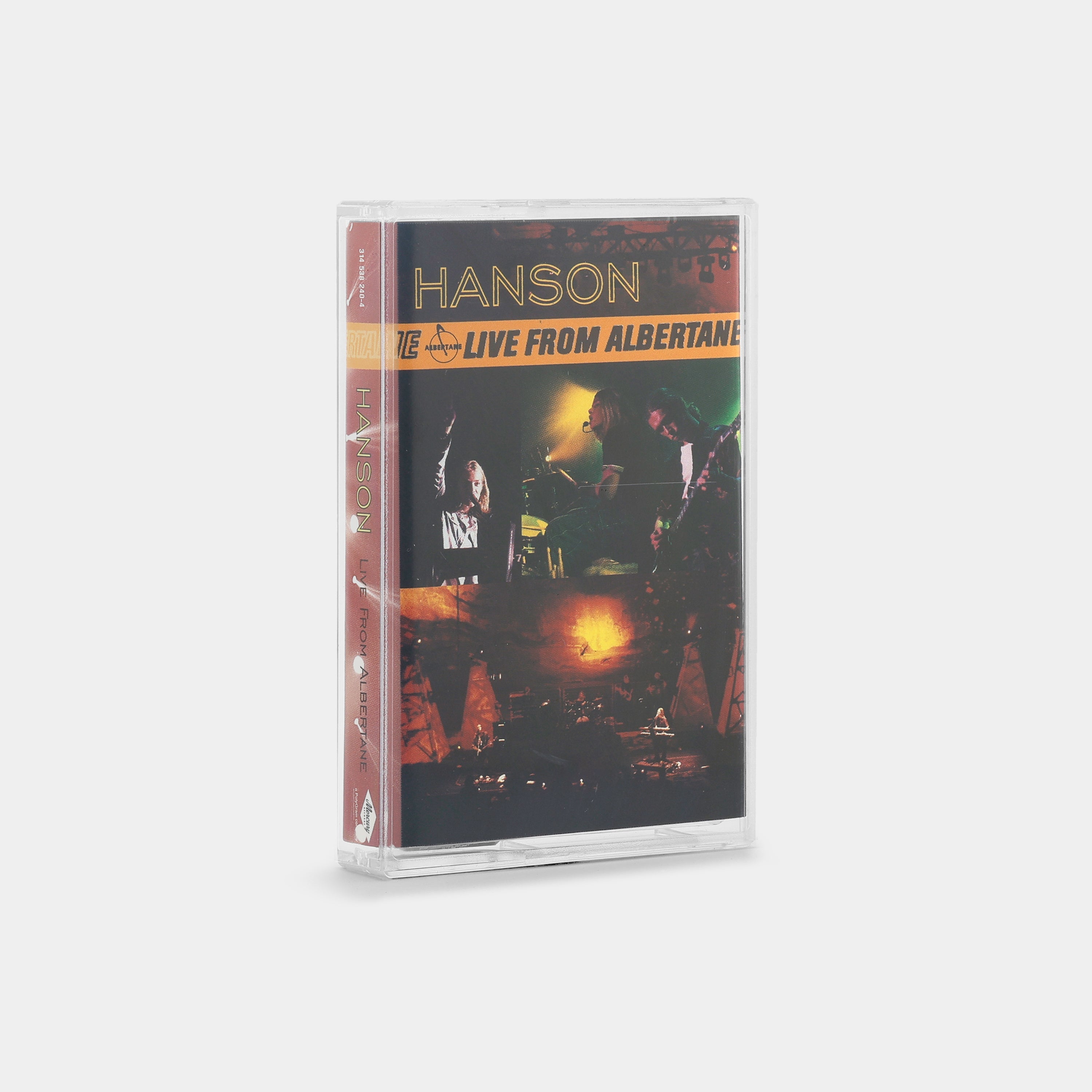 Hanson - Live From Albertane Cassette Tape