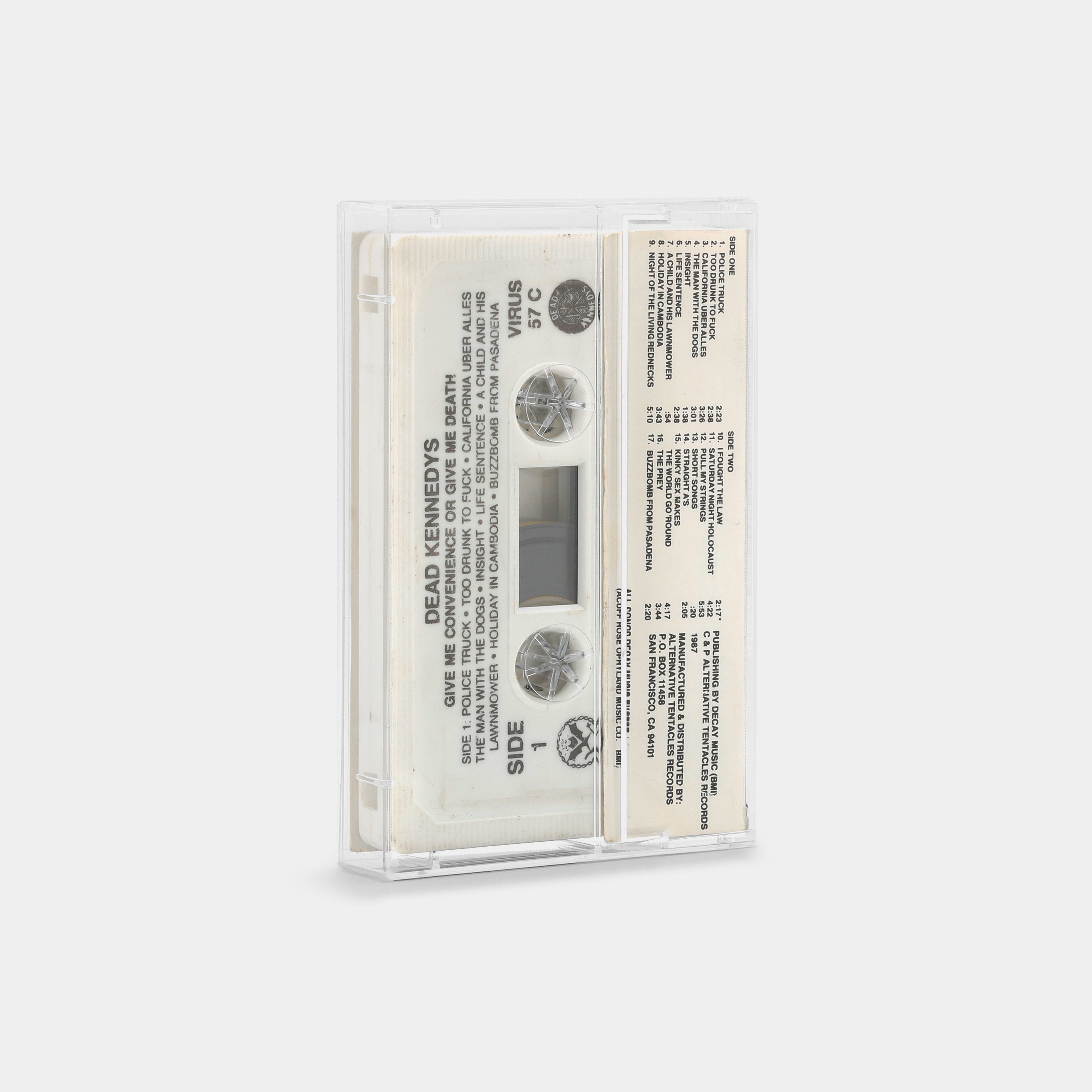 Dead Kennedys - Give Me Convenience Or Give Me Death Cassette Tape