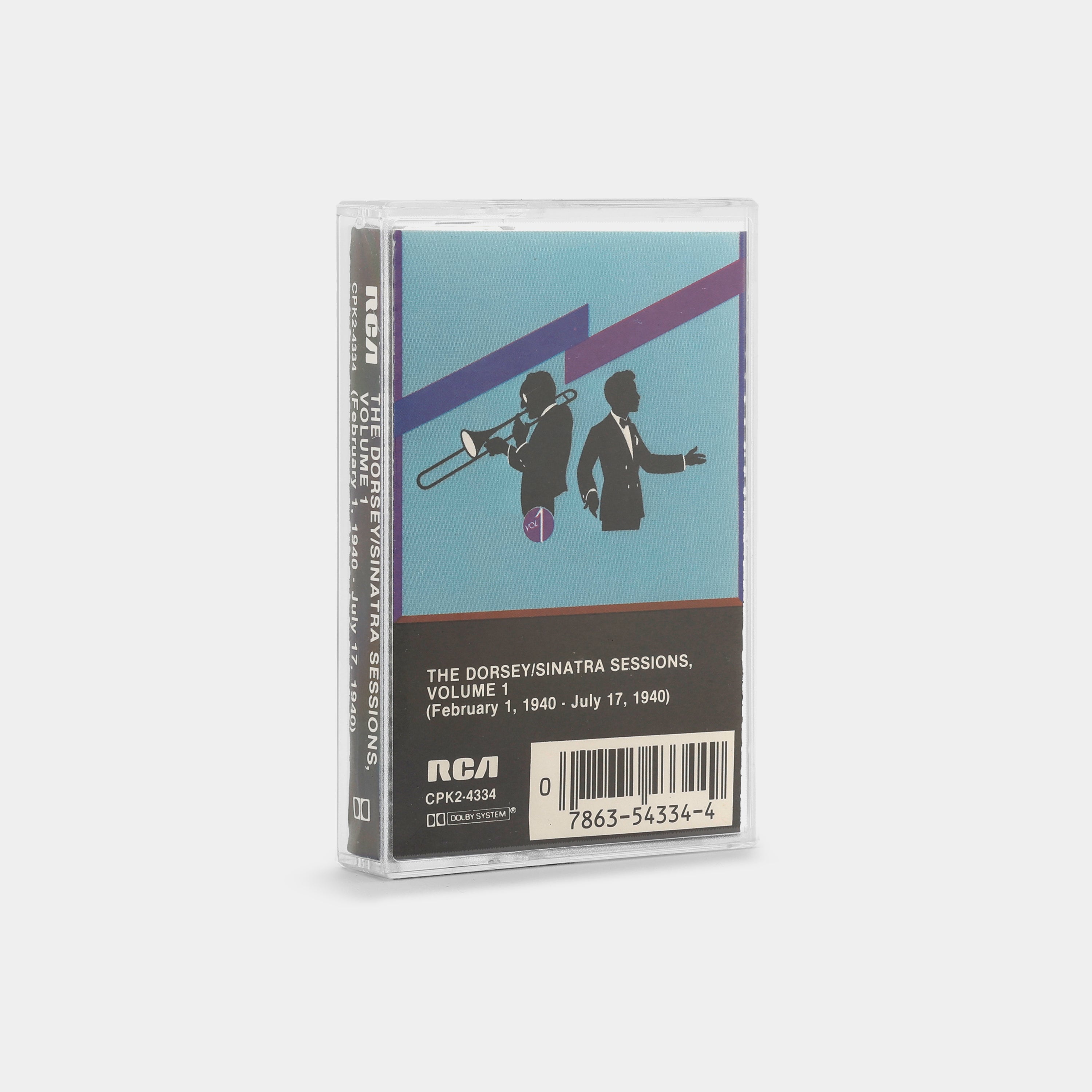 Tommy Dorsey & Frank Sinatra - The Dorsey-Sinatra Sessions Vol. 1 Cassette Tape