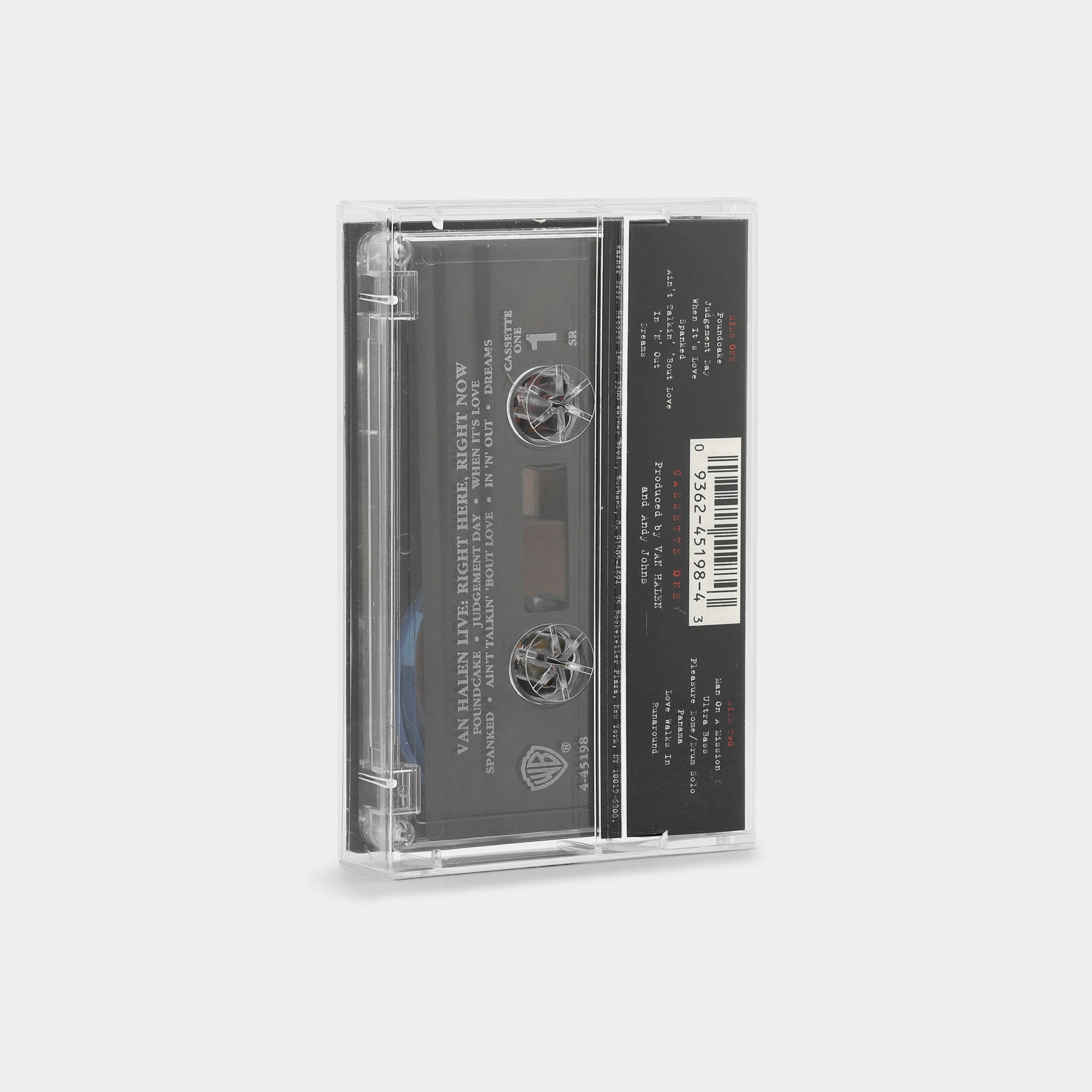 Van Halen - Live: Right Here, Right Now Cassette Tape