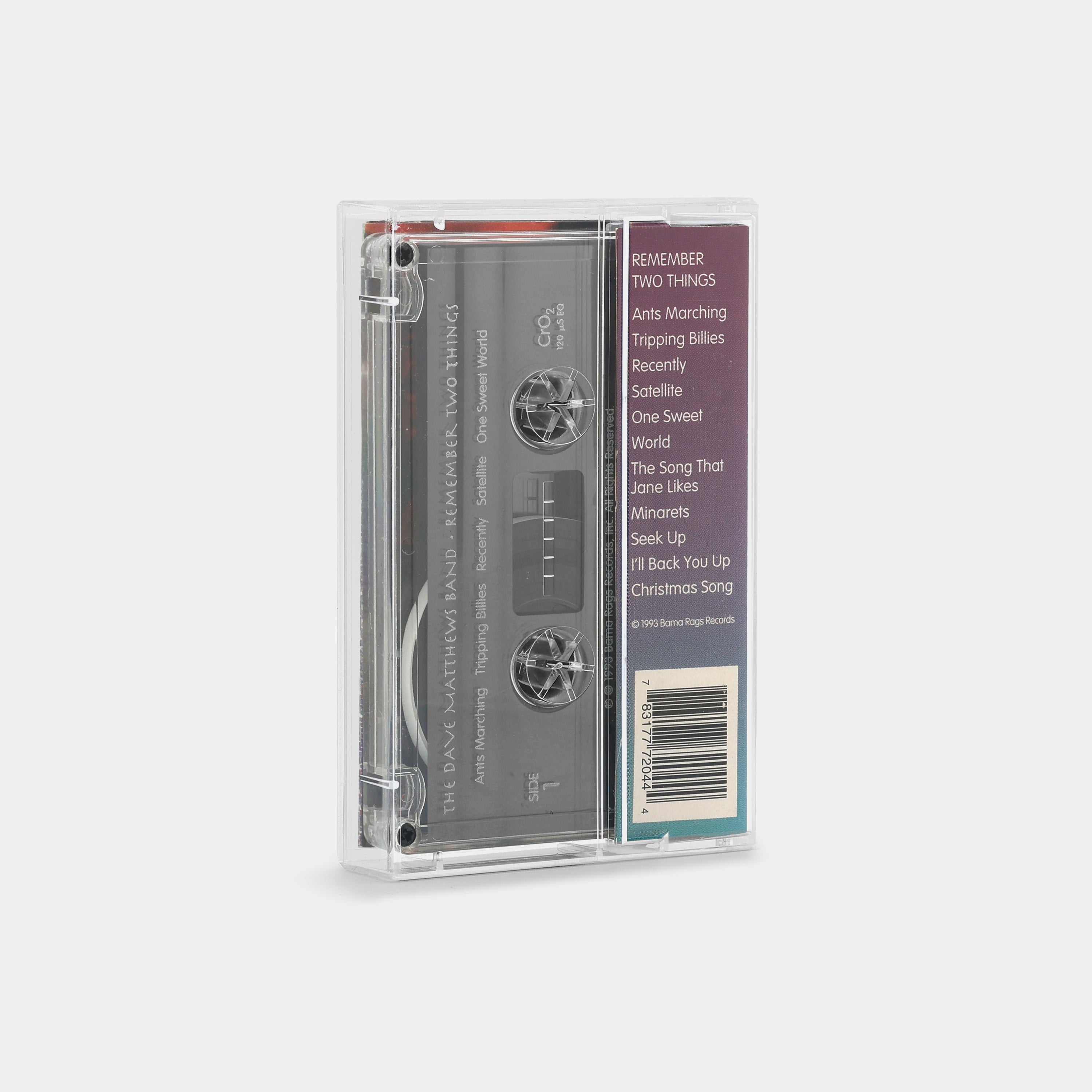 Dave Matthews Band - Remember Two Things Cassette Tape