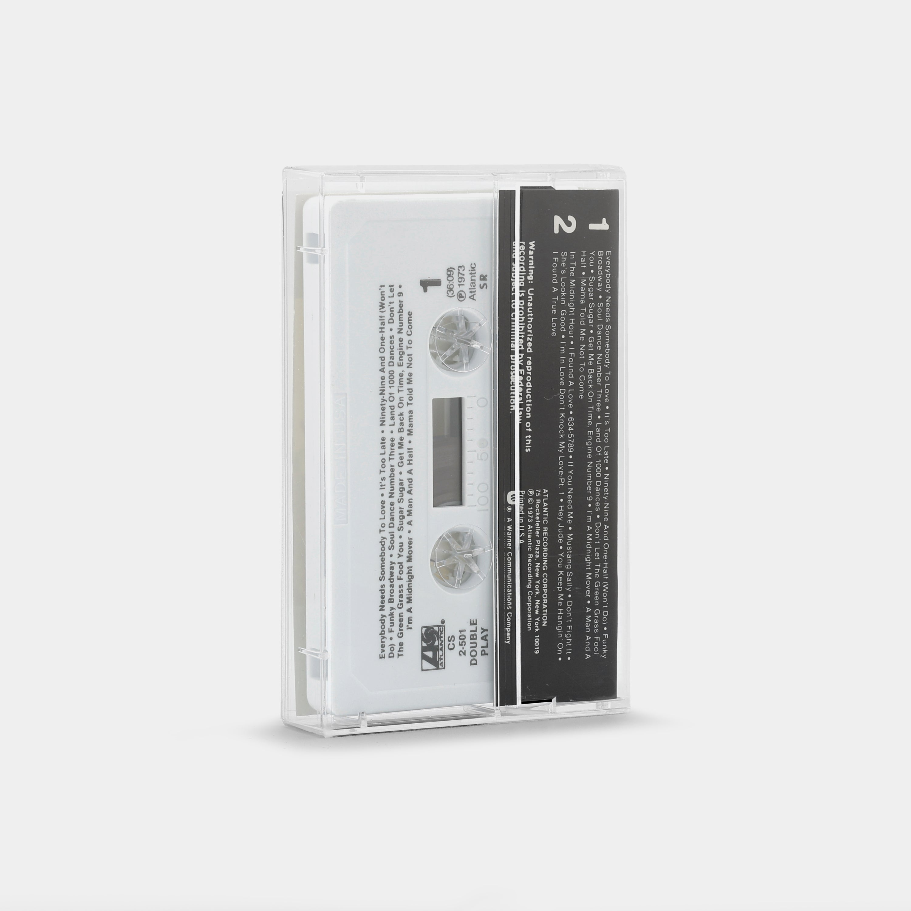 Wilson Pickett - Greatest Hits Cassette Tape