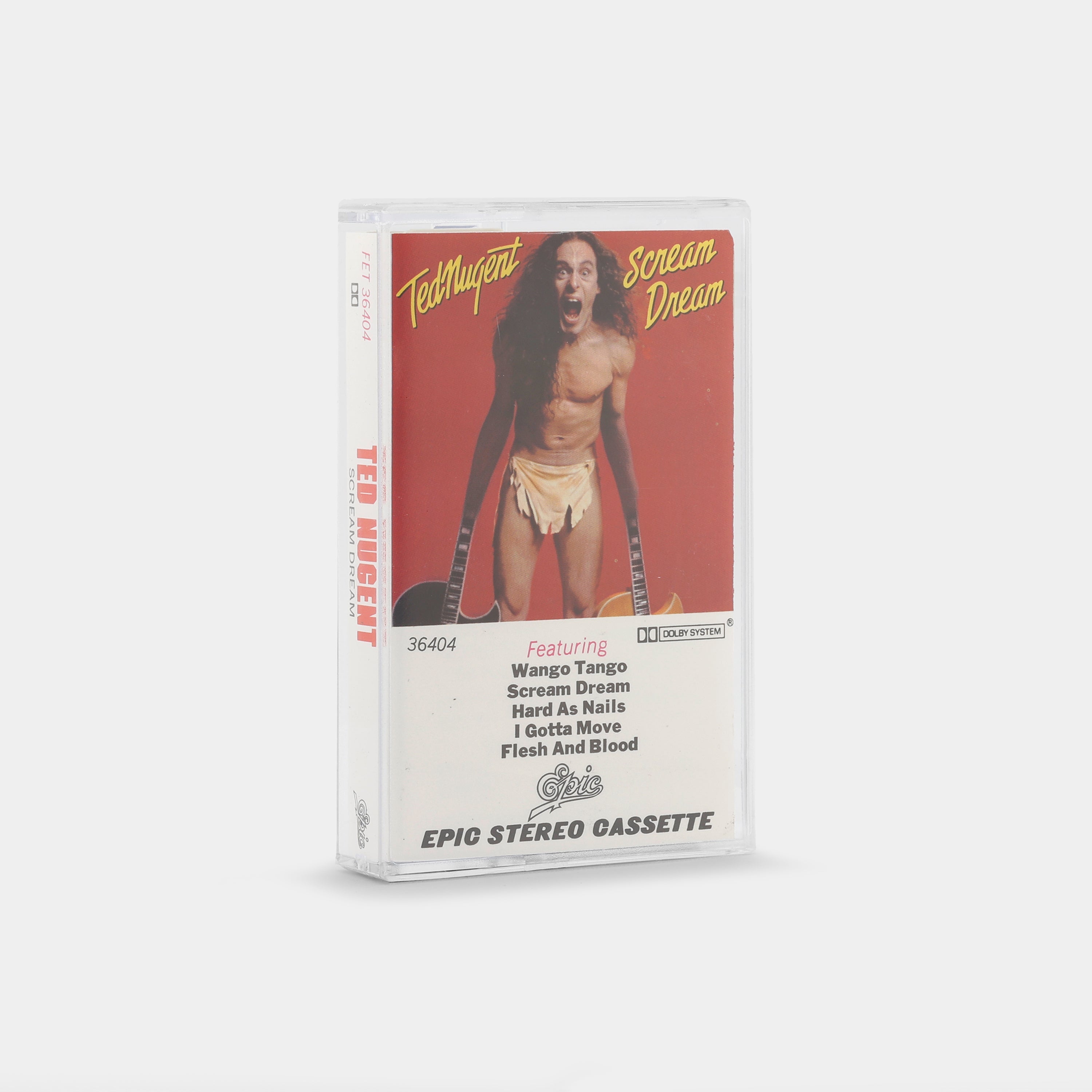 Ted Nugent - Scream Dream Cassette Tape