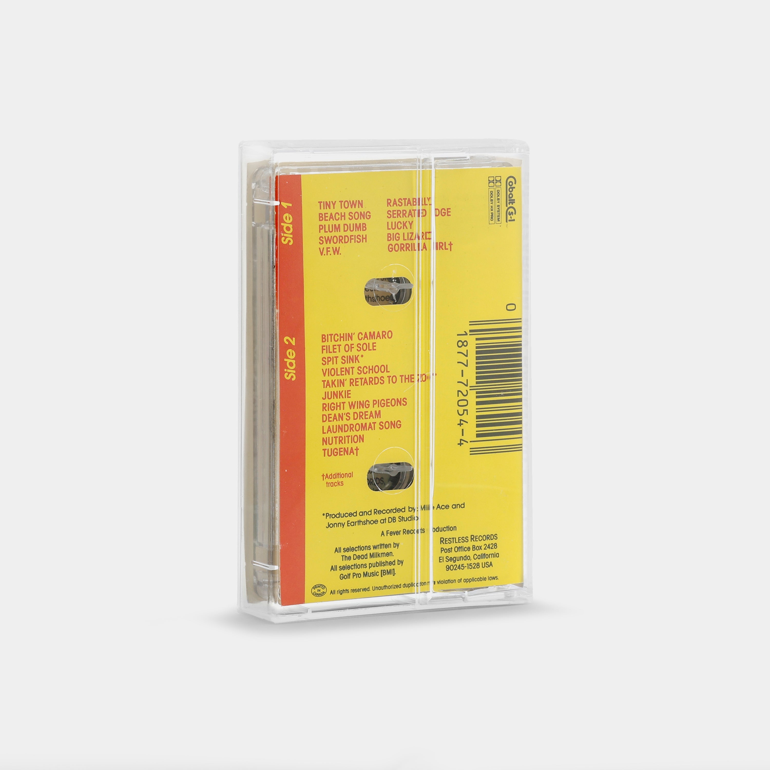 The Dead Milkmen - Big Lizard In My Backyard Cassette Tape