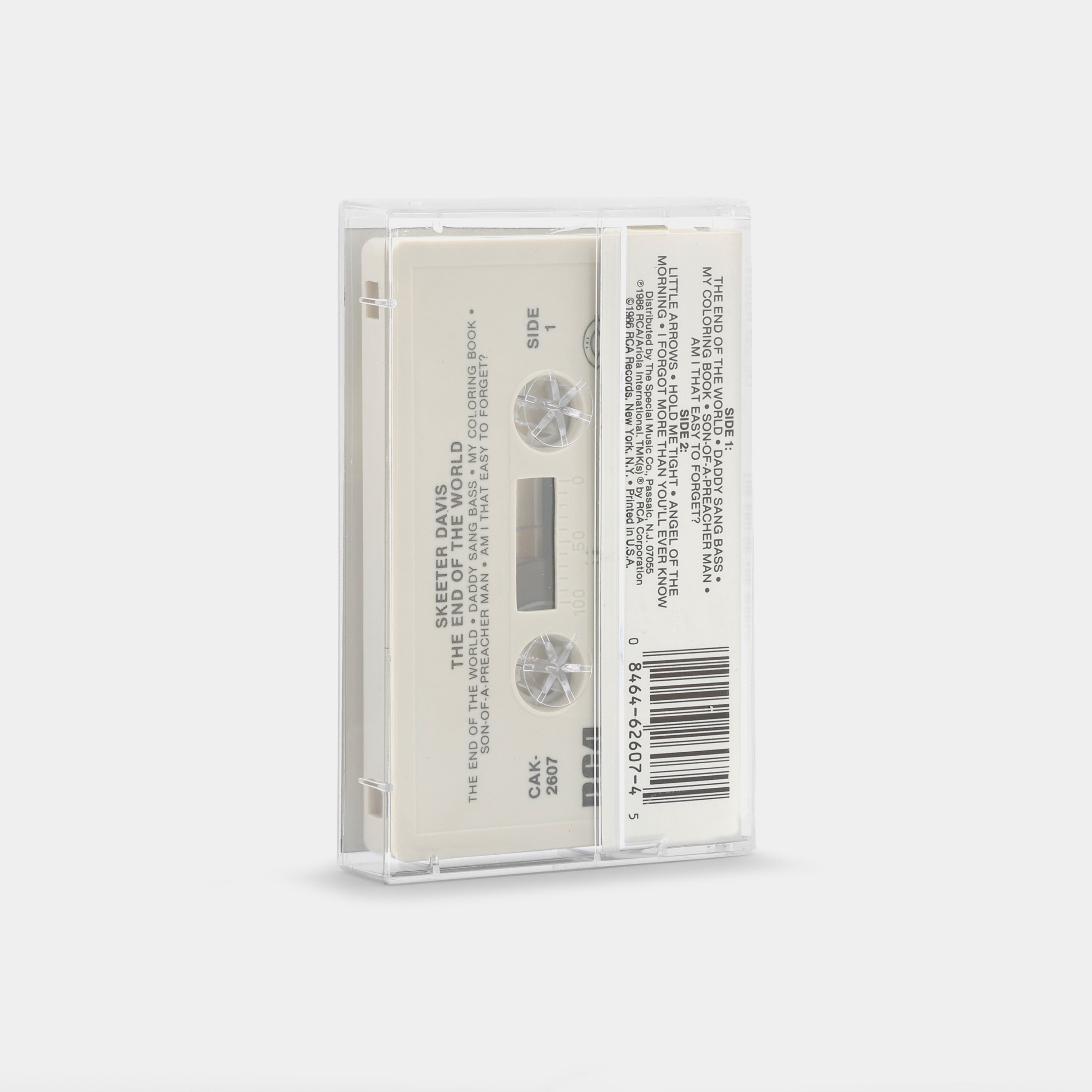Skeeter Davis - The End Of The World Cassette Tape