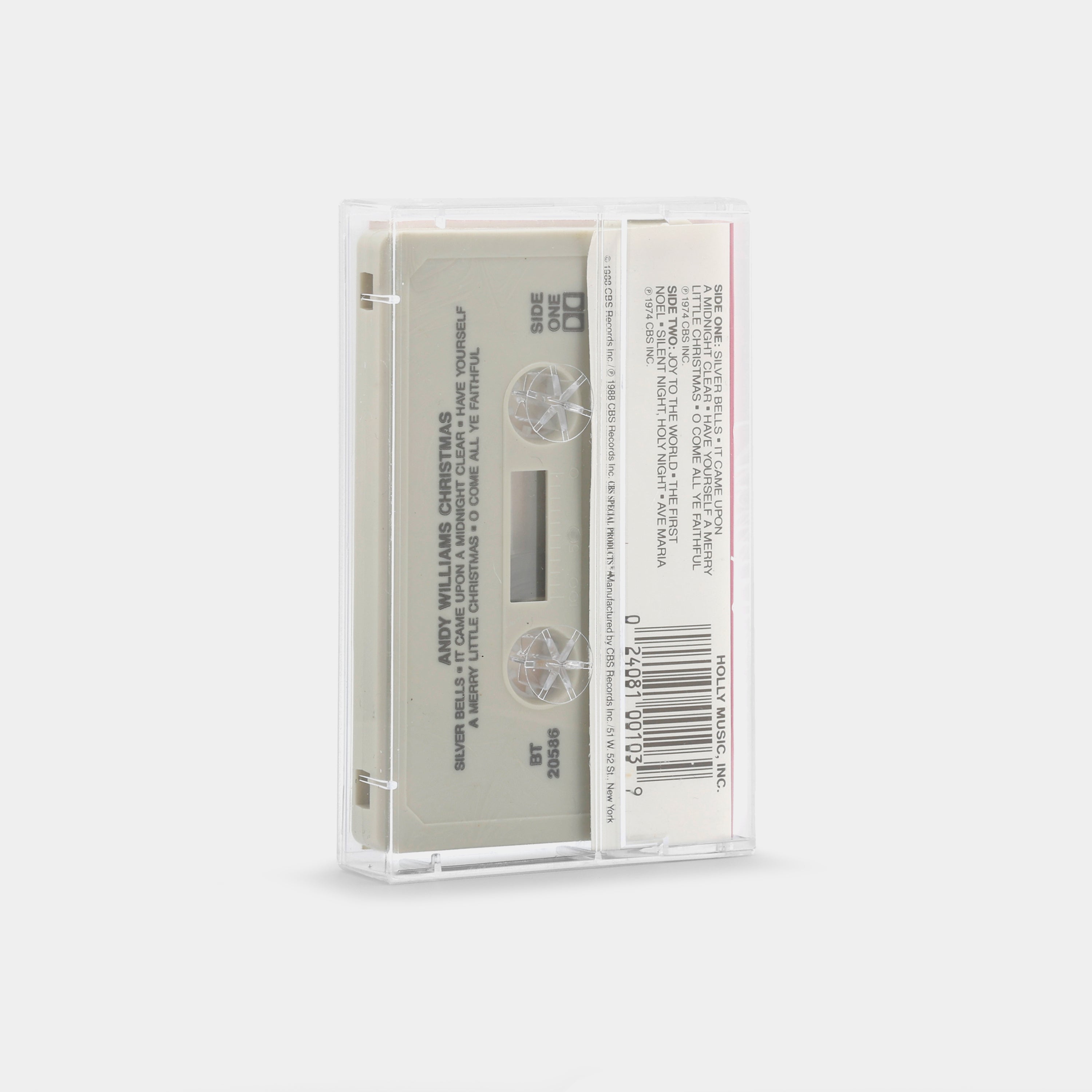 Andy Williams - Christmas Cassette Tape
