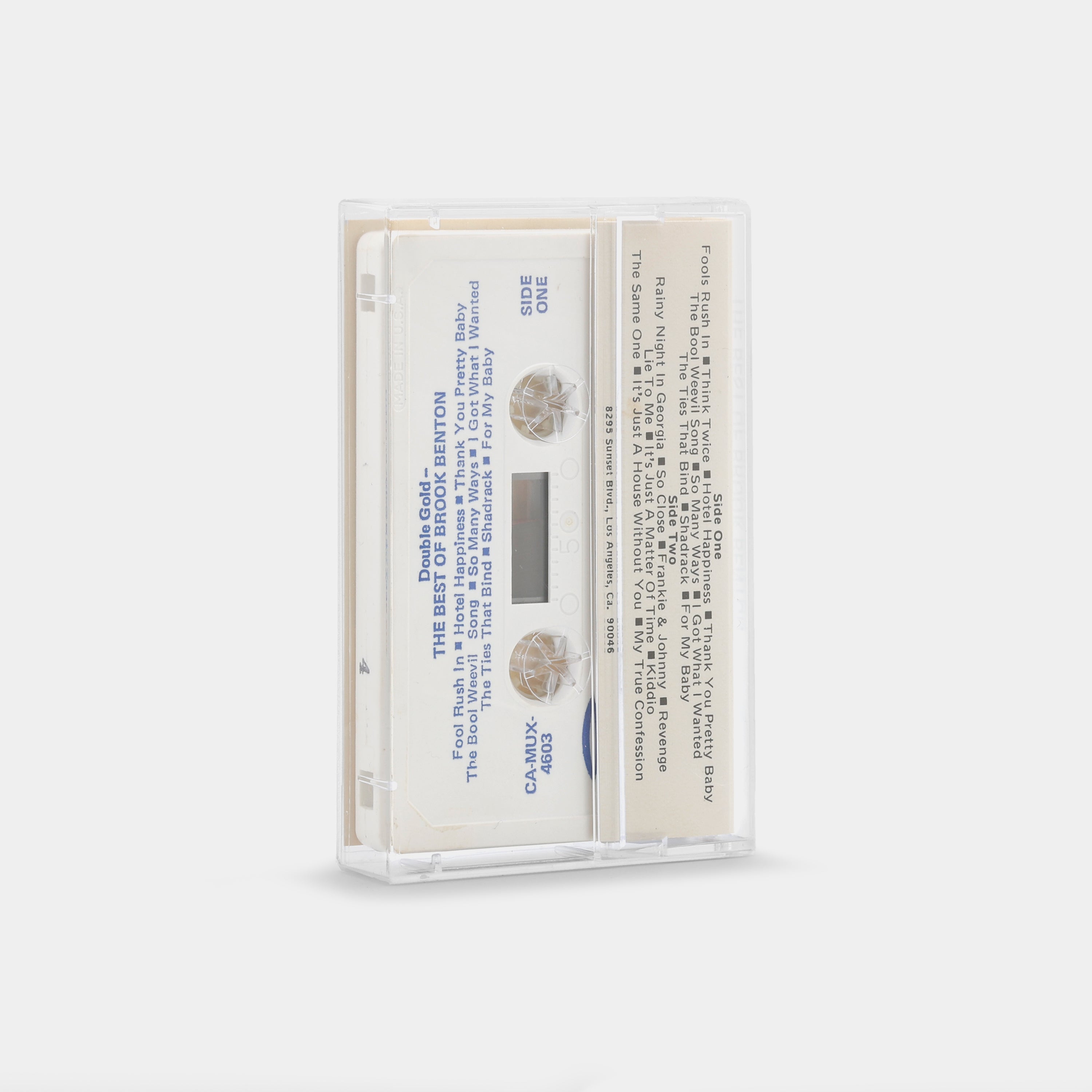 Brook Benton - The Best Of Brook Benton Cassette Tape