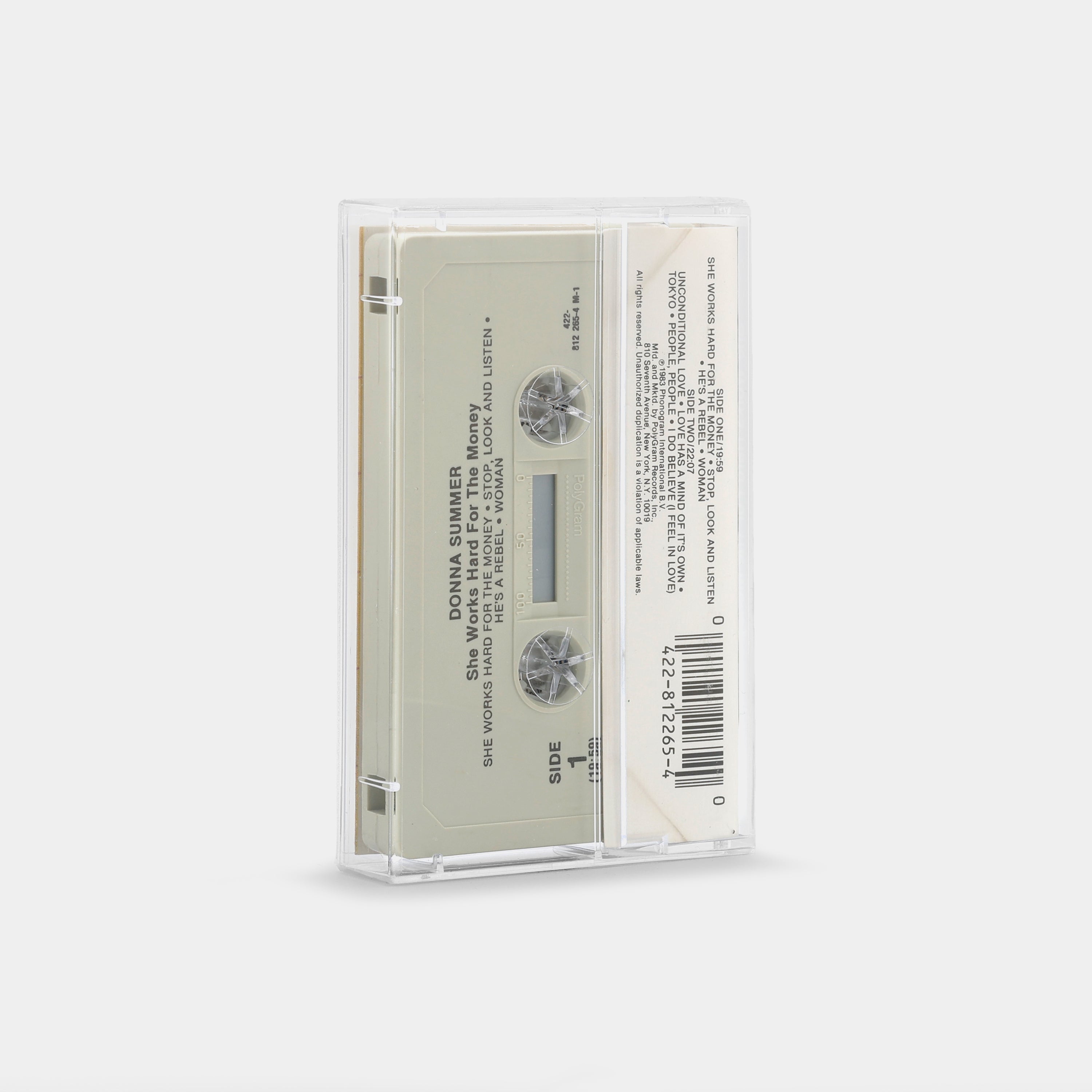 Donna Summer - She Works Hard For The Money Cassette Tape