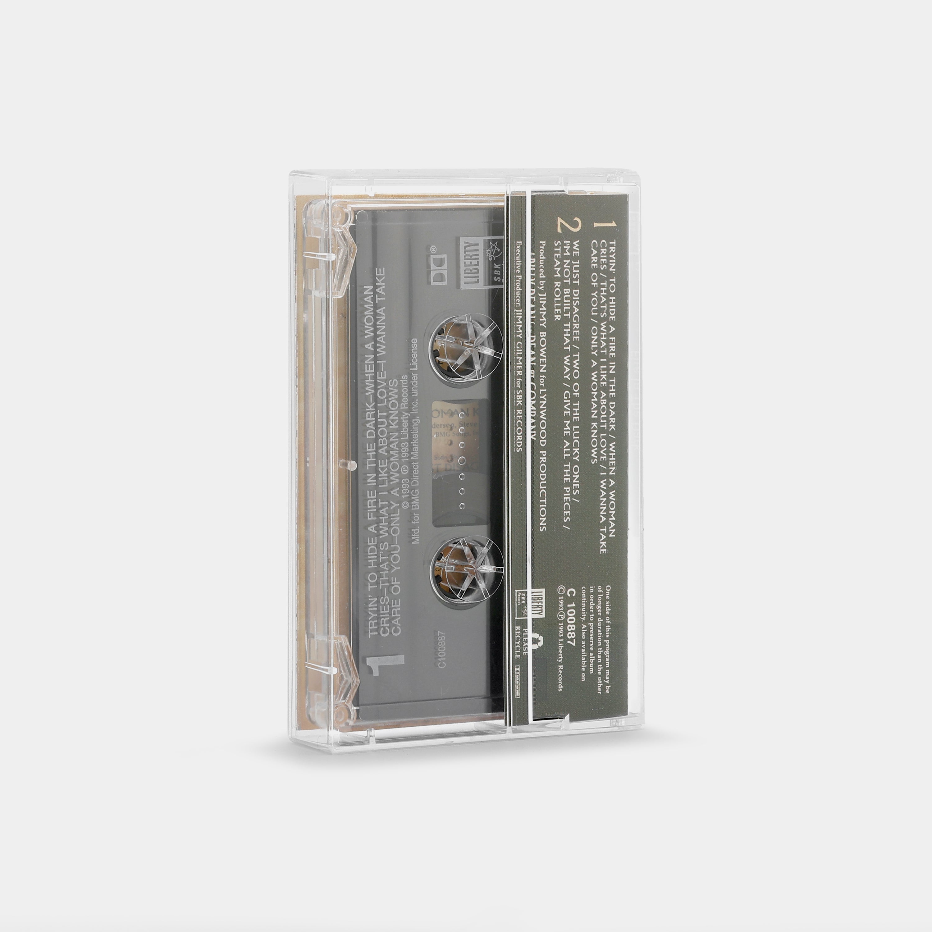 Billy Dean - Fire In The Dark Cassette Tape