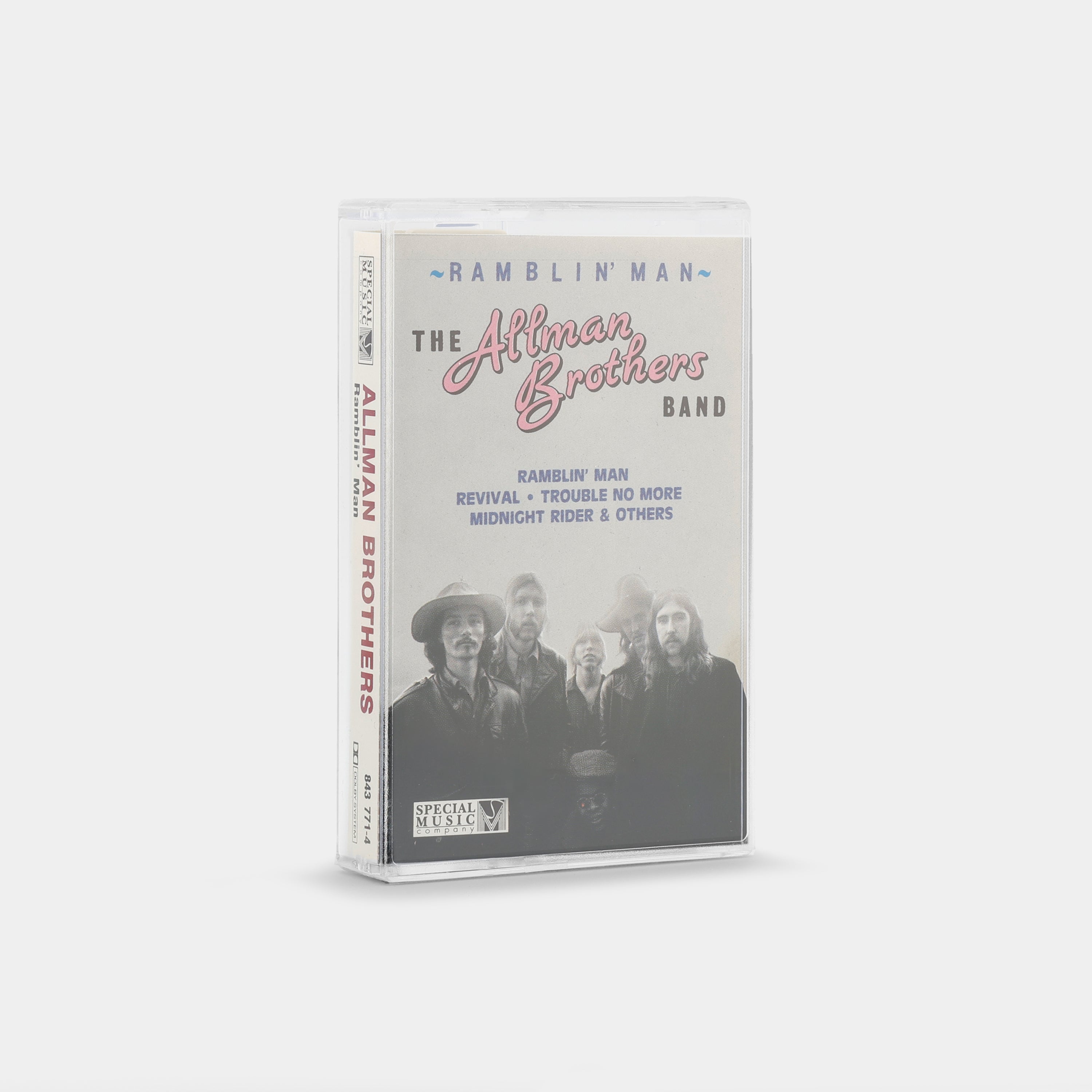 The Allman Brothers Band - Ramblin’ Man Cassette Tape