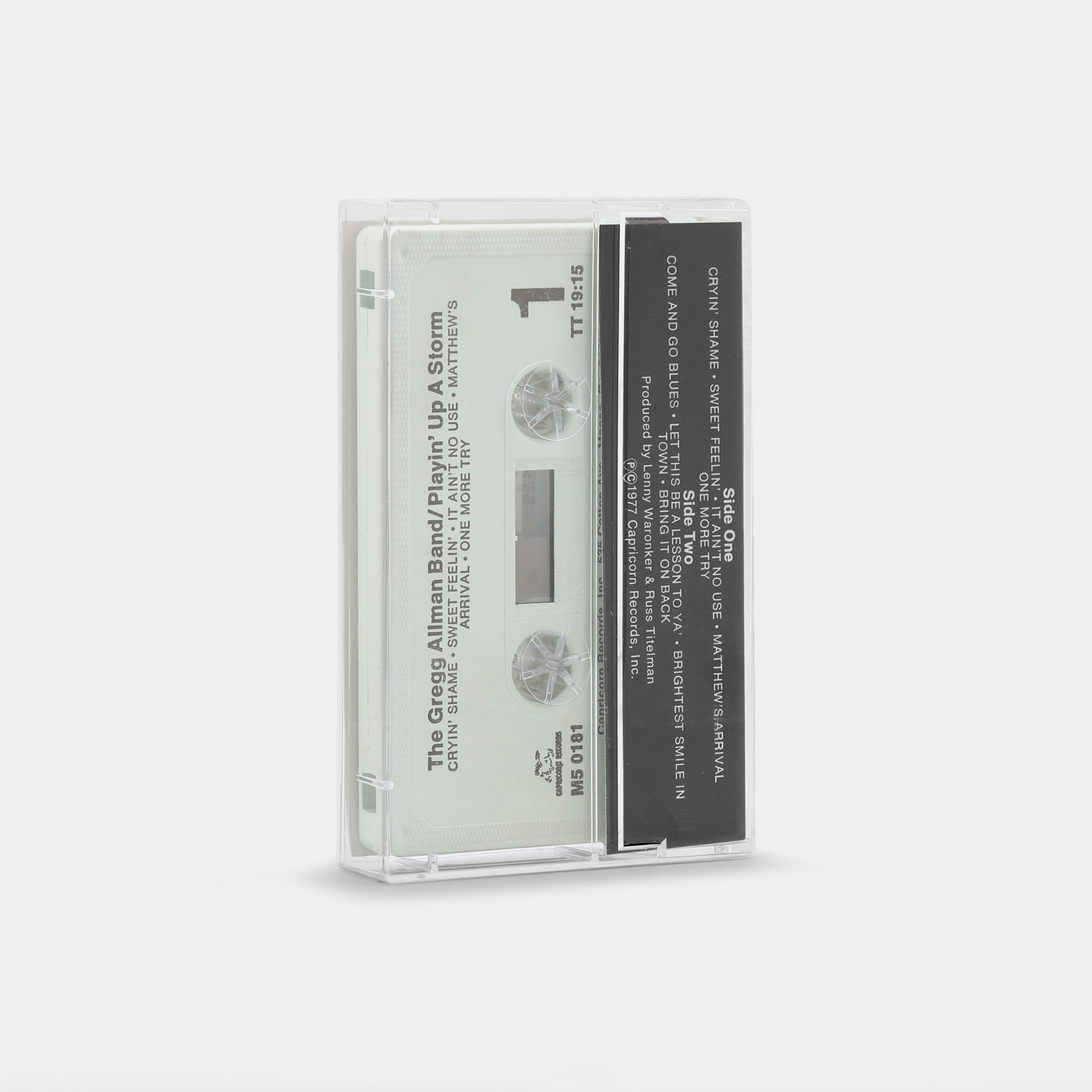 The Gregg Allman Band - Playin' Up A Storm Cassette Tape