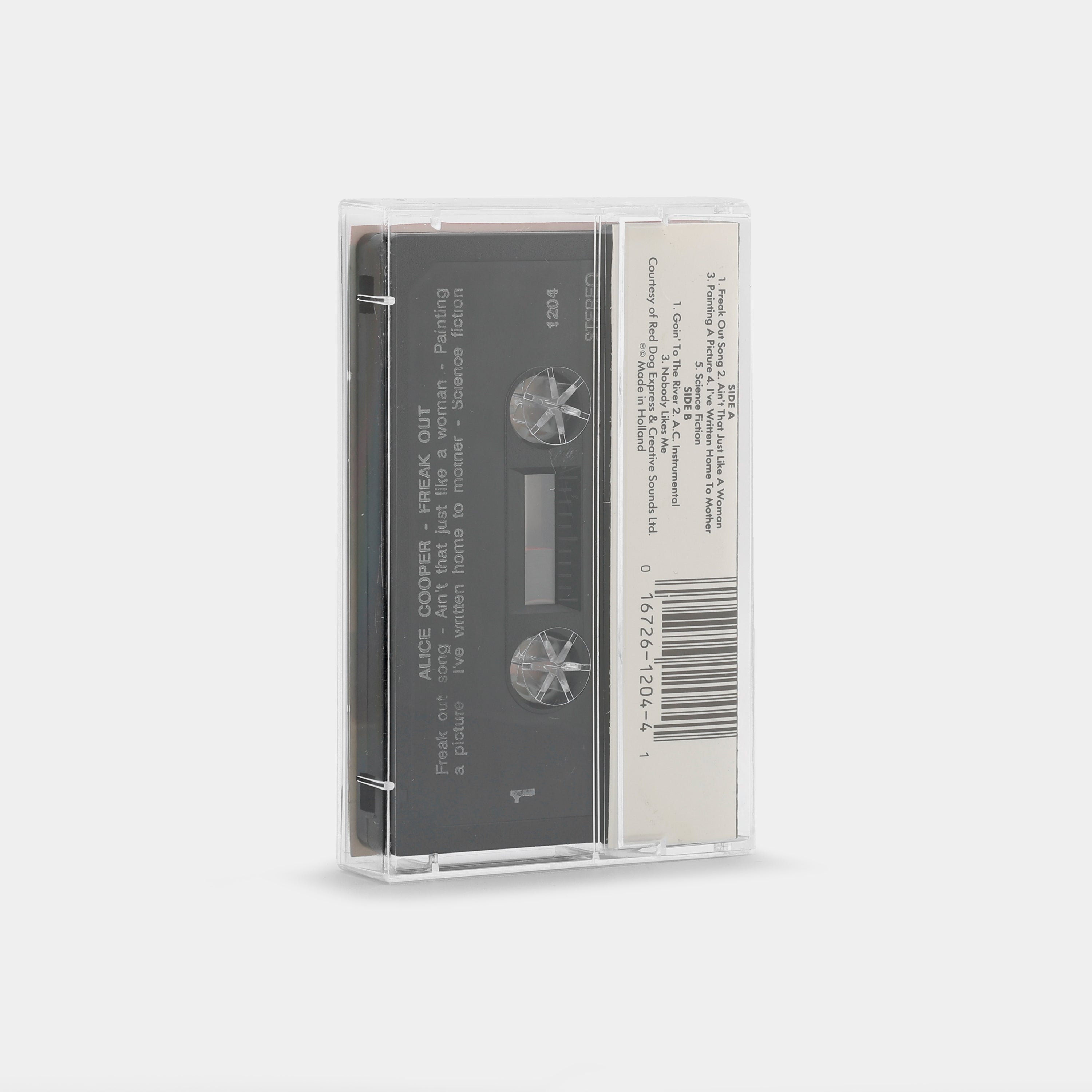 Alice Cooper - Freak Out Cassette Tape