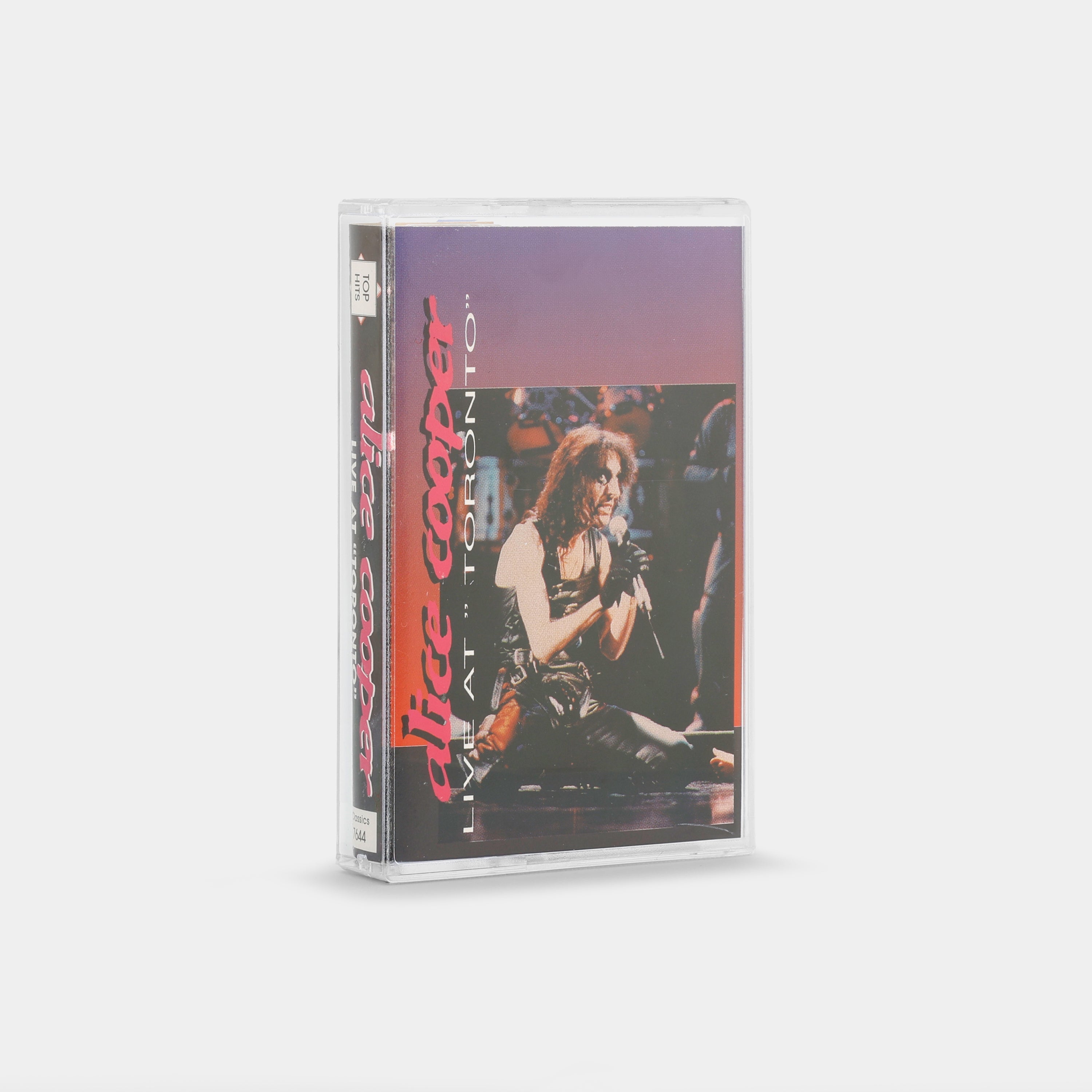 Alice Cooper - Live At "Toronto" Cassette Tape