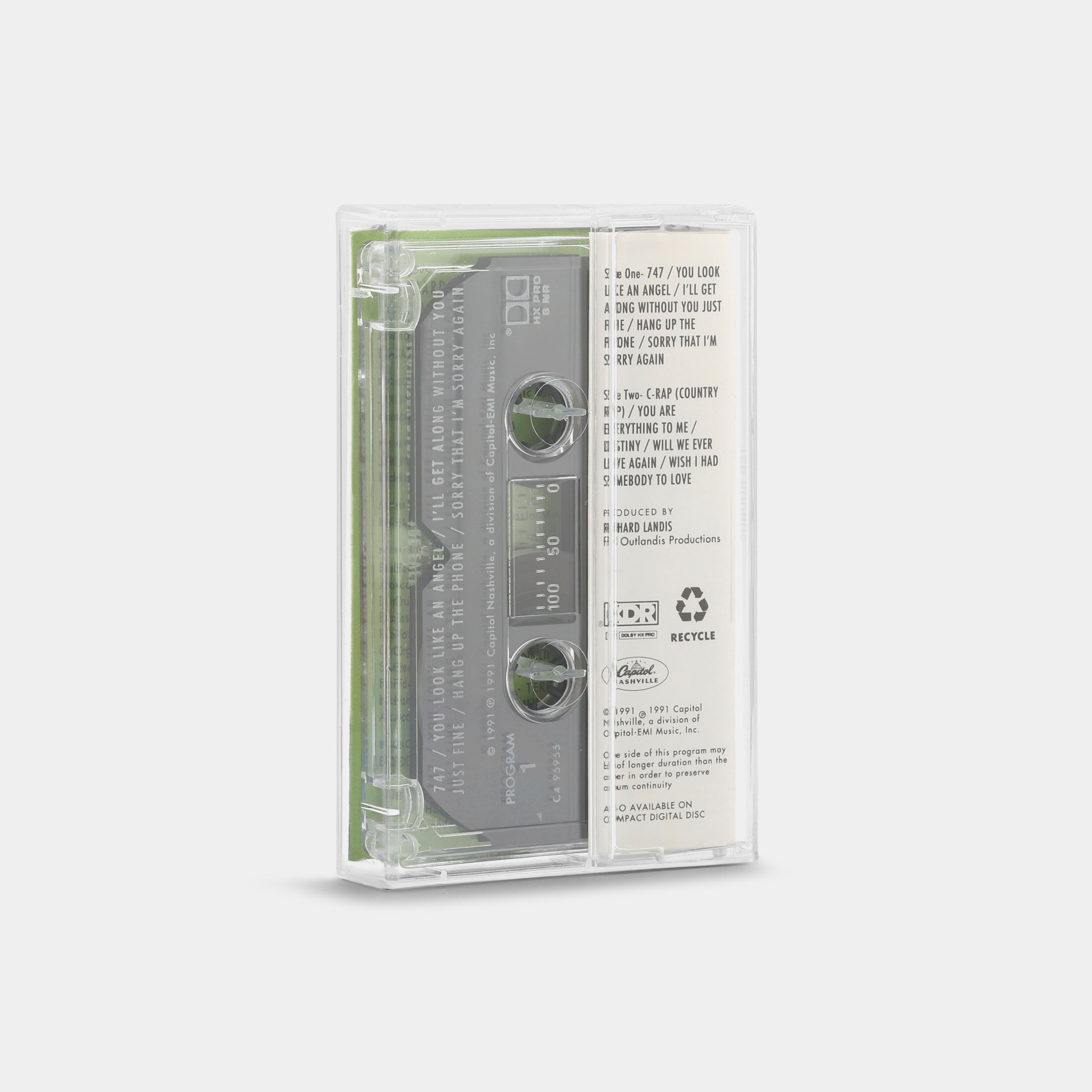 Eddie Rabbitt - Ten Rounds Cassette Tape