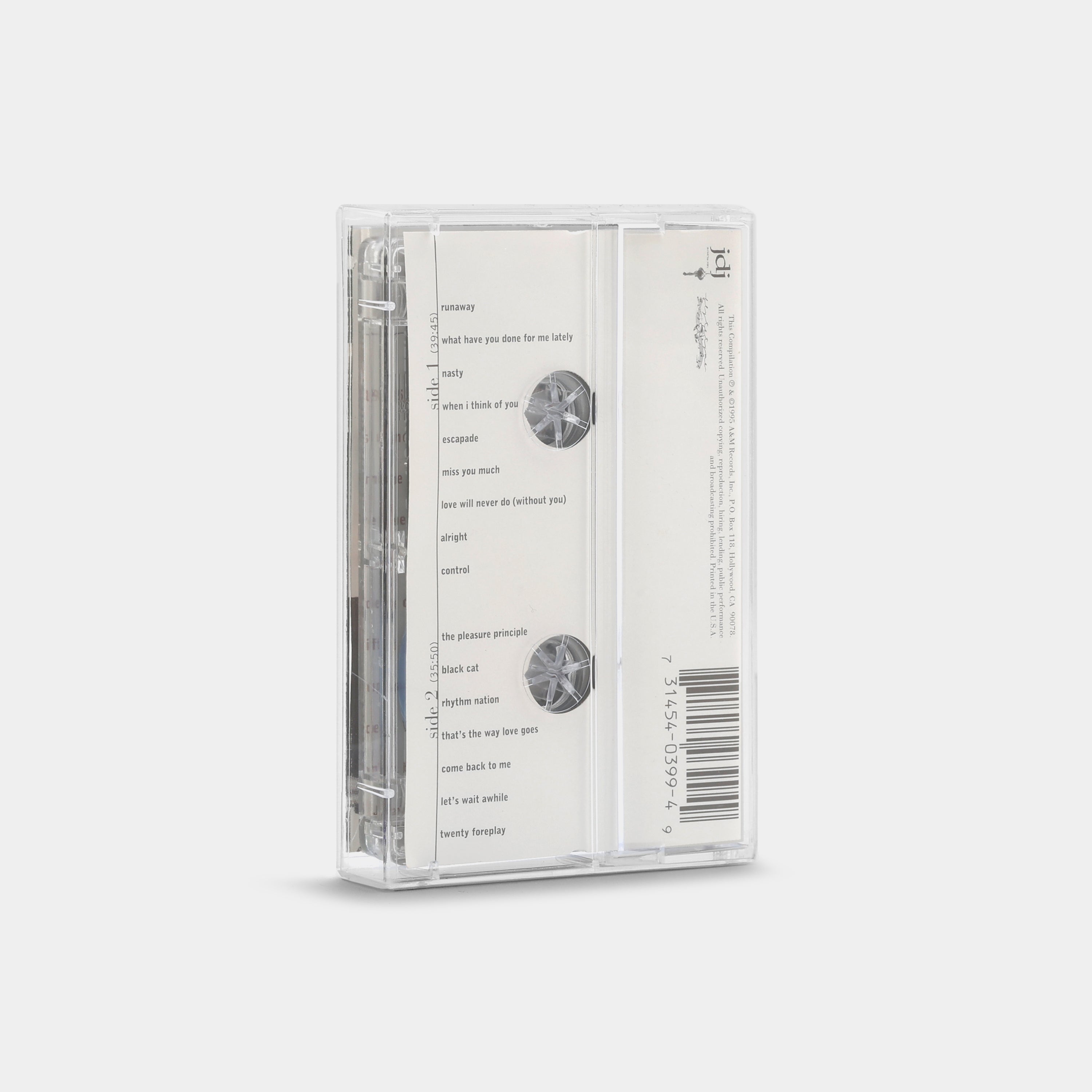 Janet Jackson - Design Of A Decade (1986 / 1996) Cassette Tape