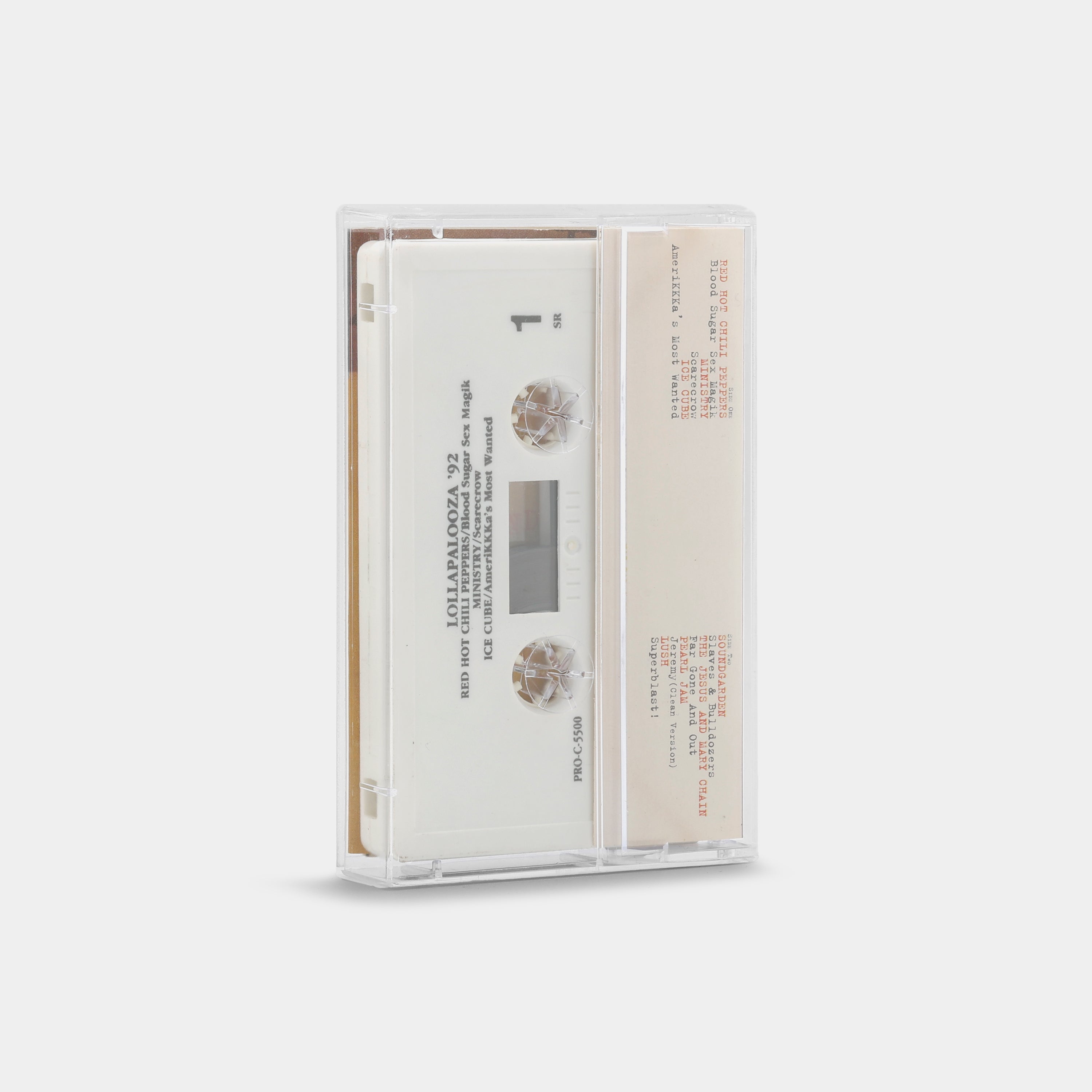 Lollapalooza '92 Cassette Tape