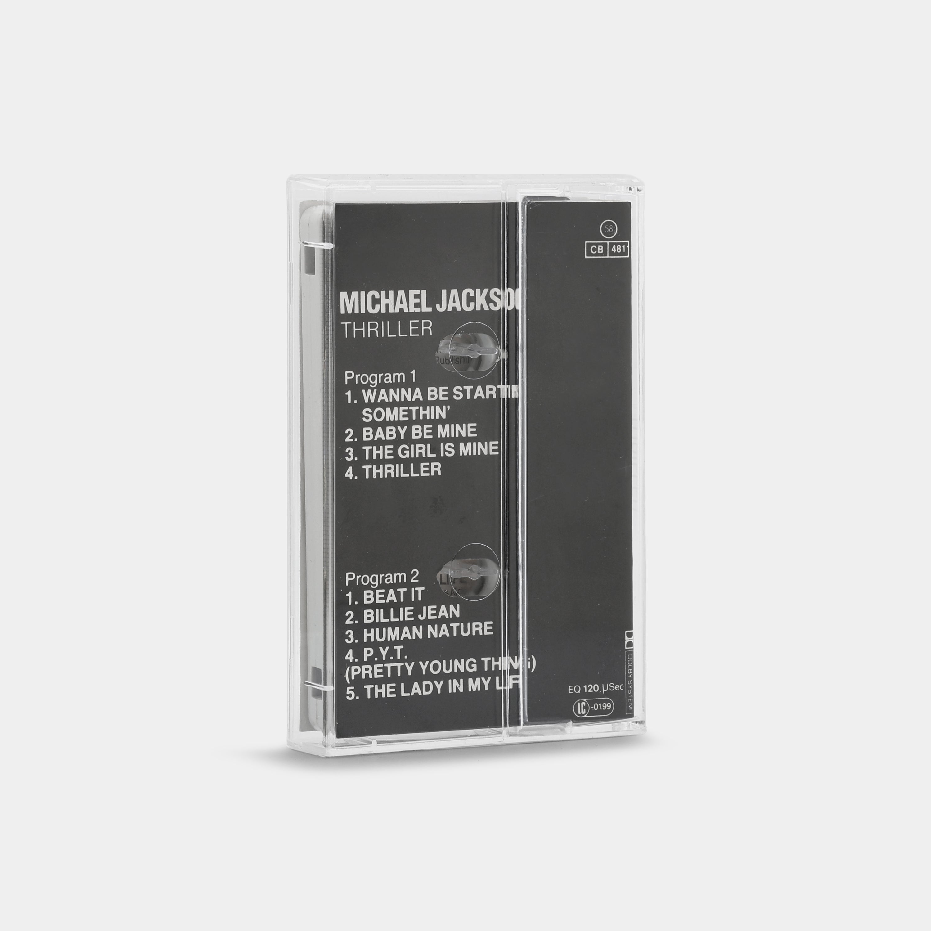 Michael Jackson - Thriller Cassette Tape
