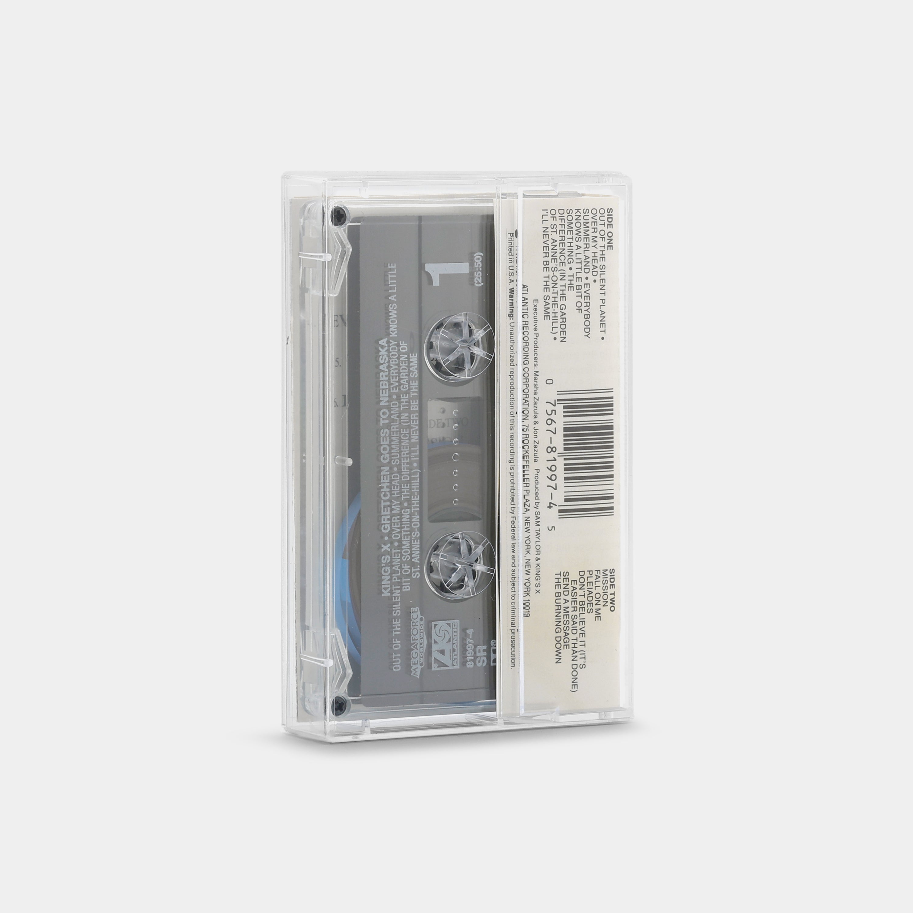 King's X - Gretchen Goes To Nebraska Cassette Tape