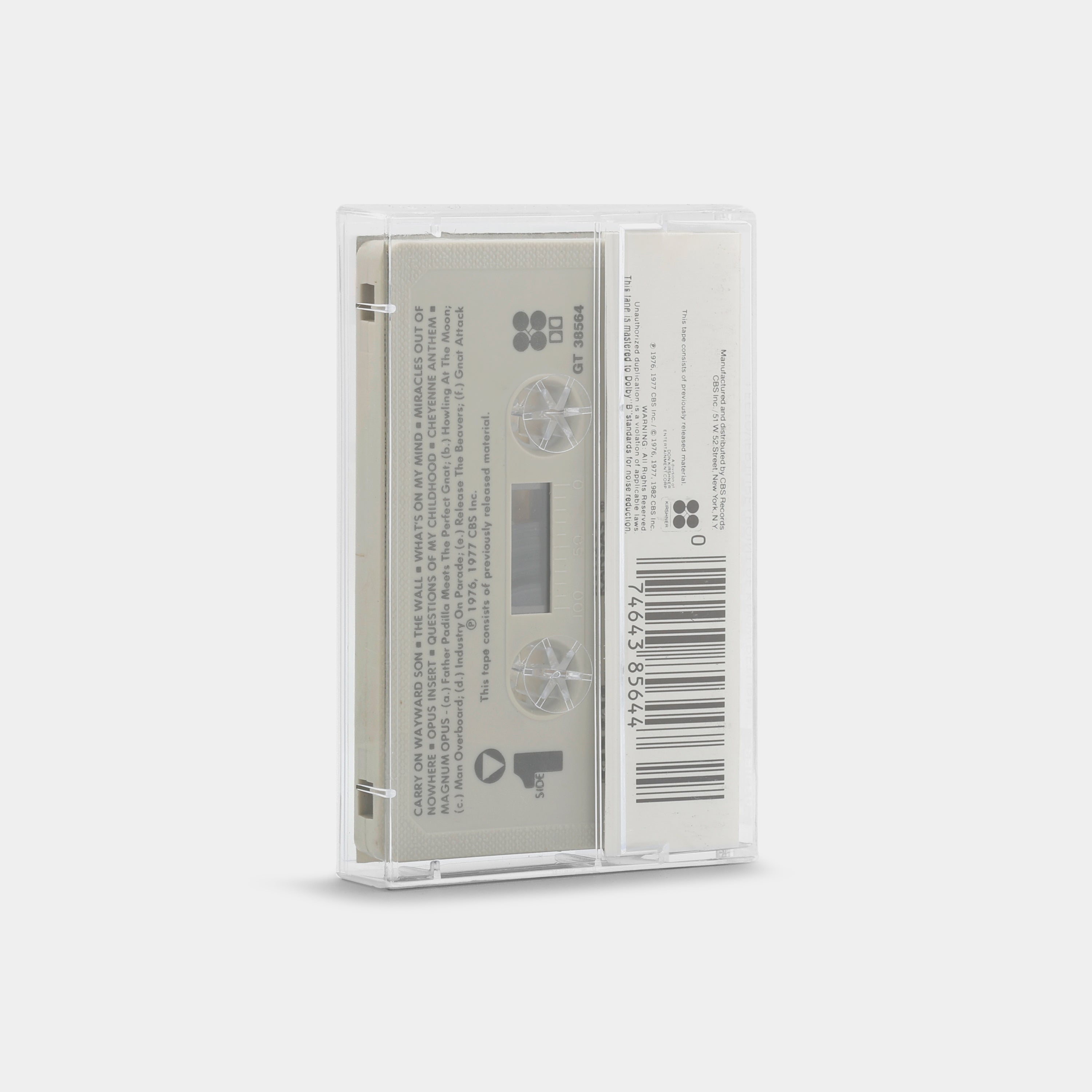 Kansas - Point Of Know Return + Leftoverture Cassette Tape