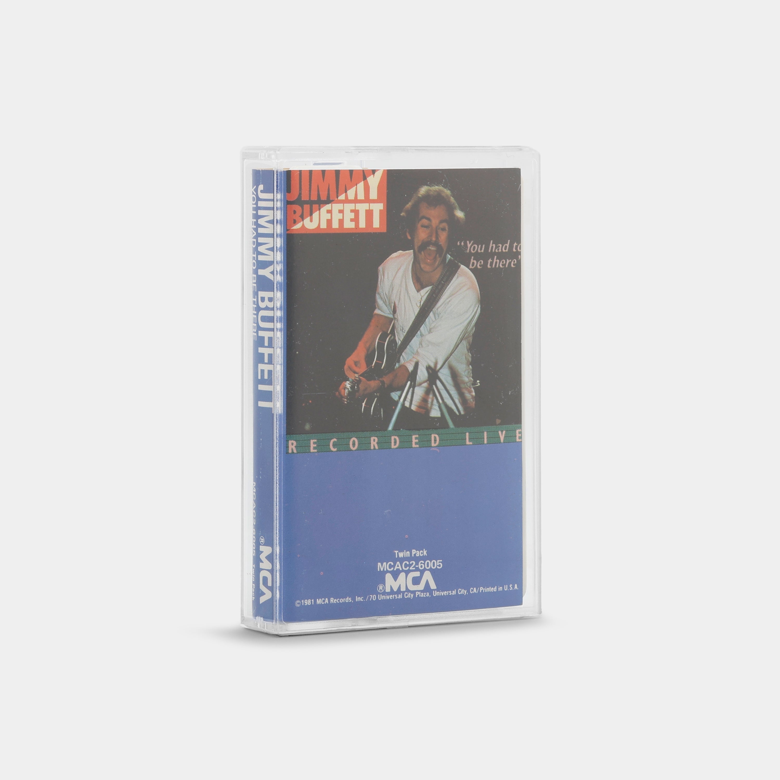 Jimmy Buffett - You Had To Be There - Jimmy Buffett In Concert (Tape Two) Cassette Tape