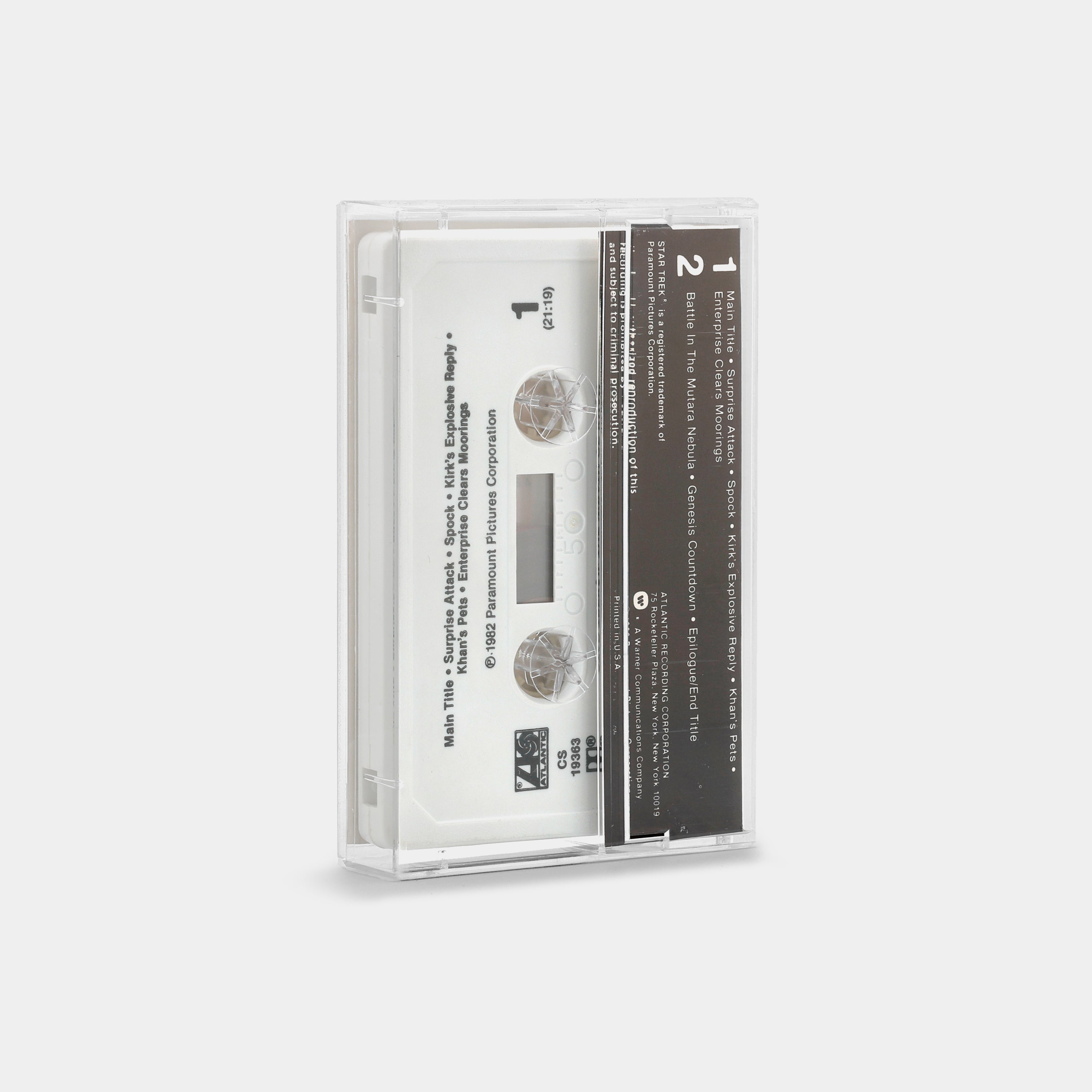 James Horner - Star Trek II: The Wrath Of Khan (Original Motion Picture Soundtrack) Cassette Tape
