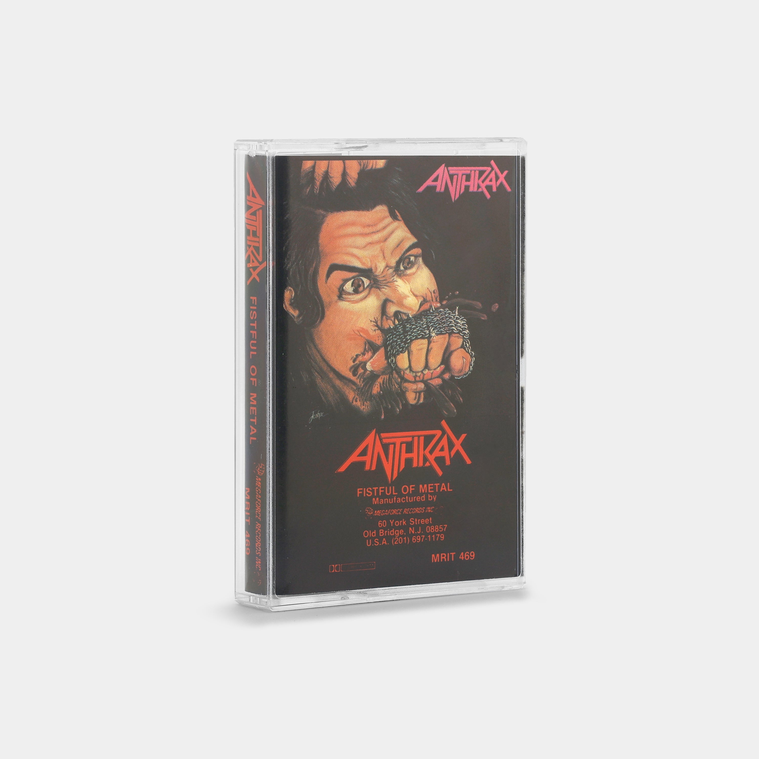 Anthrax - Fistful Of Metal Cassette Tape