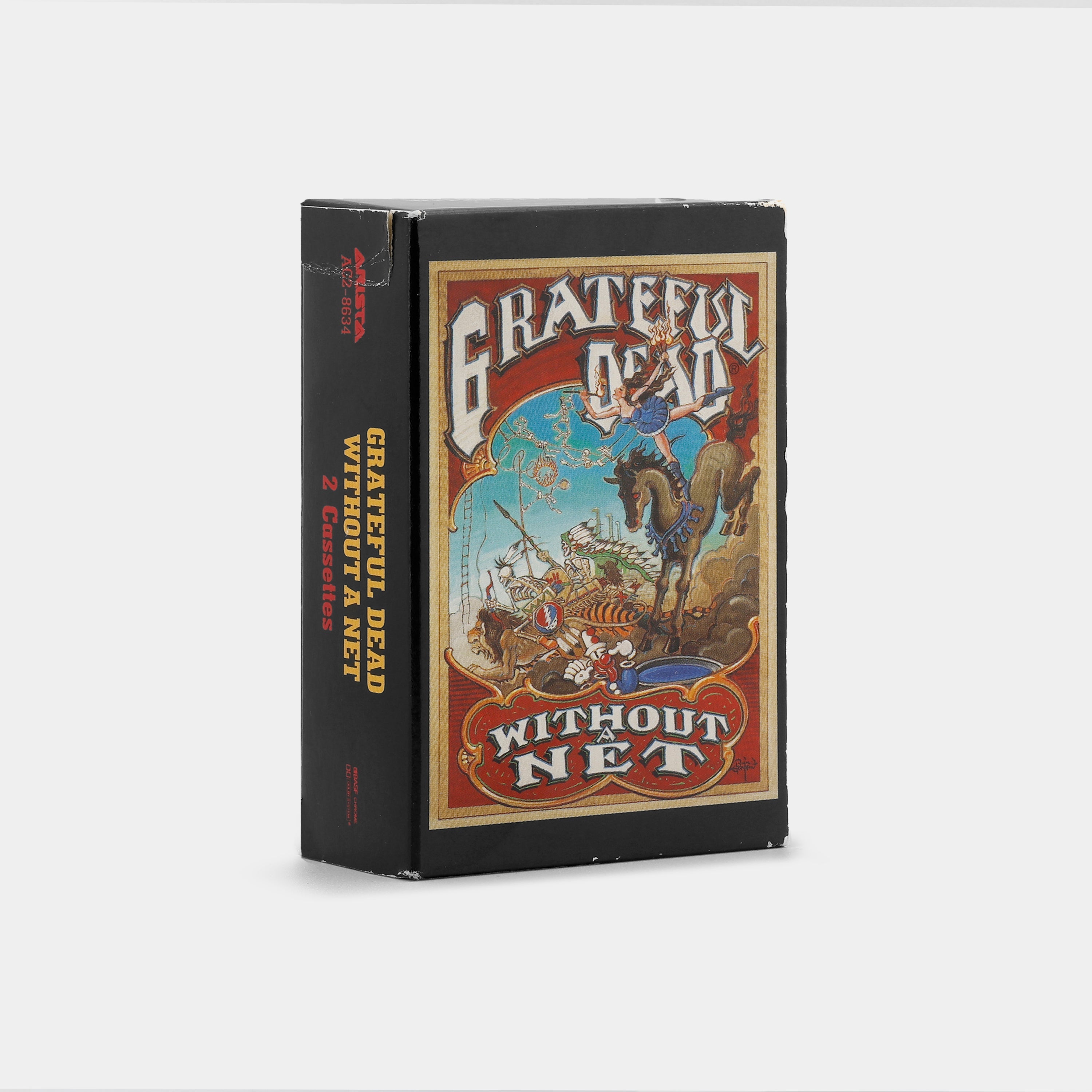 Grateful Dead - Without A Net Cassette Tape Set
