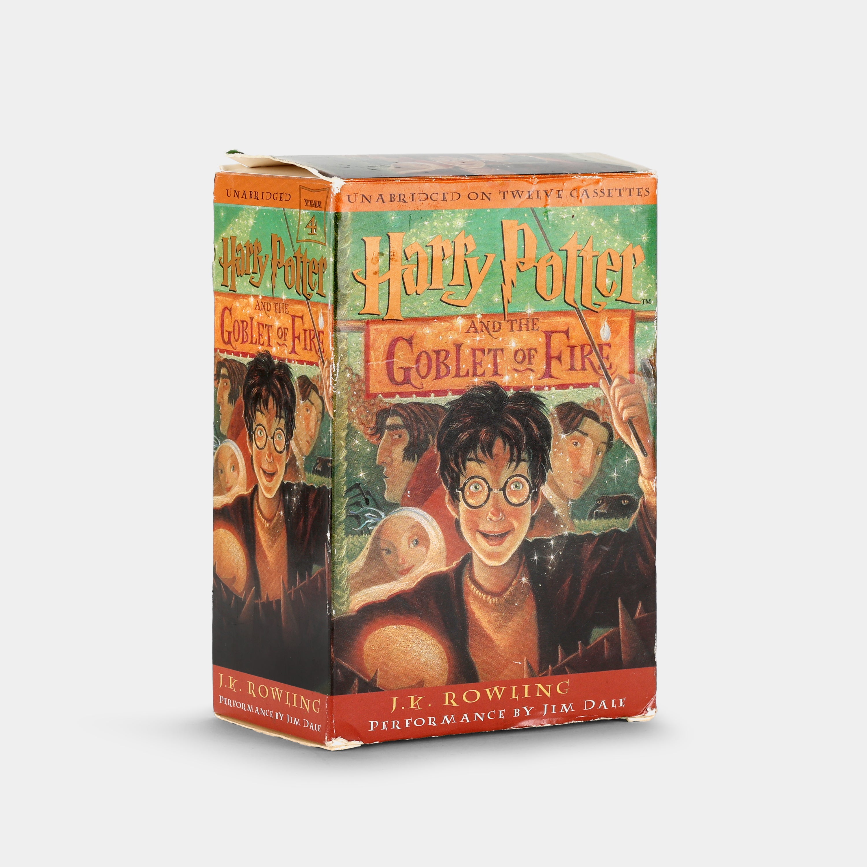 Harry Potter and the Goblet of Fire Audiobook Cassette Tape Set