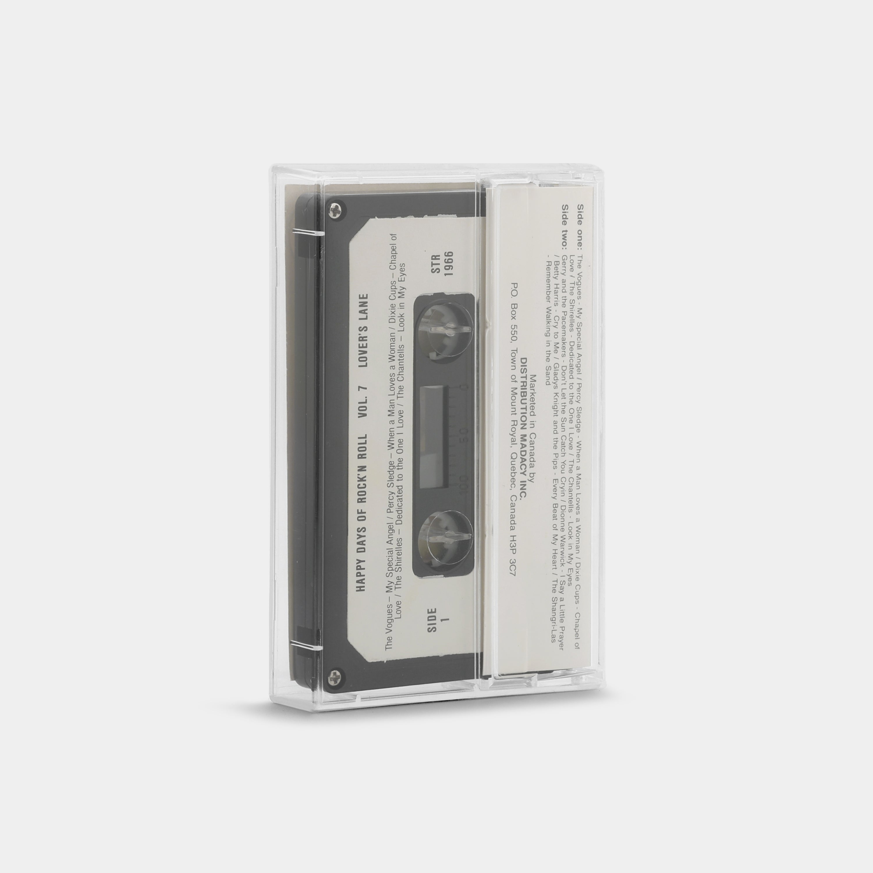 Happy Days Of Rock' N Roll: Lover's Lane Cassette Tape