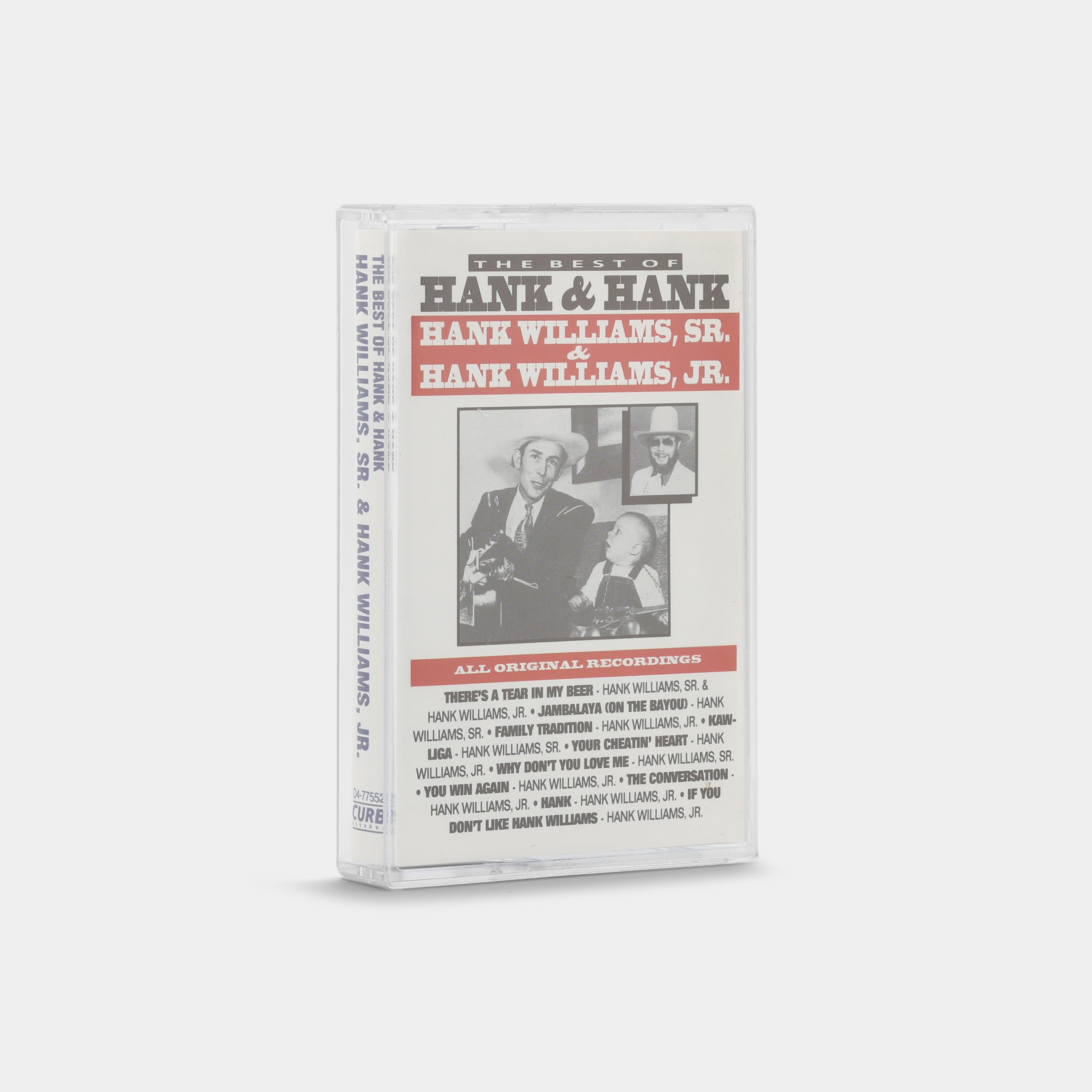 Hank Williams, Sr. & Hank Williams, Jr. - The Best Of Hank & Hank Cassette Tape
