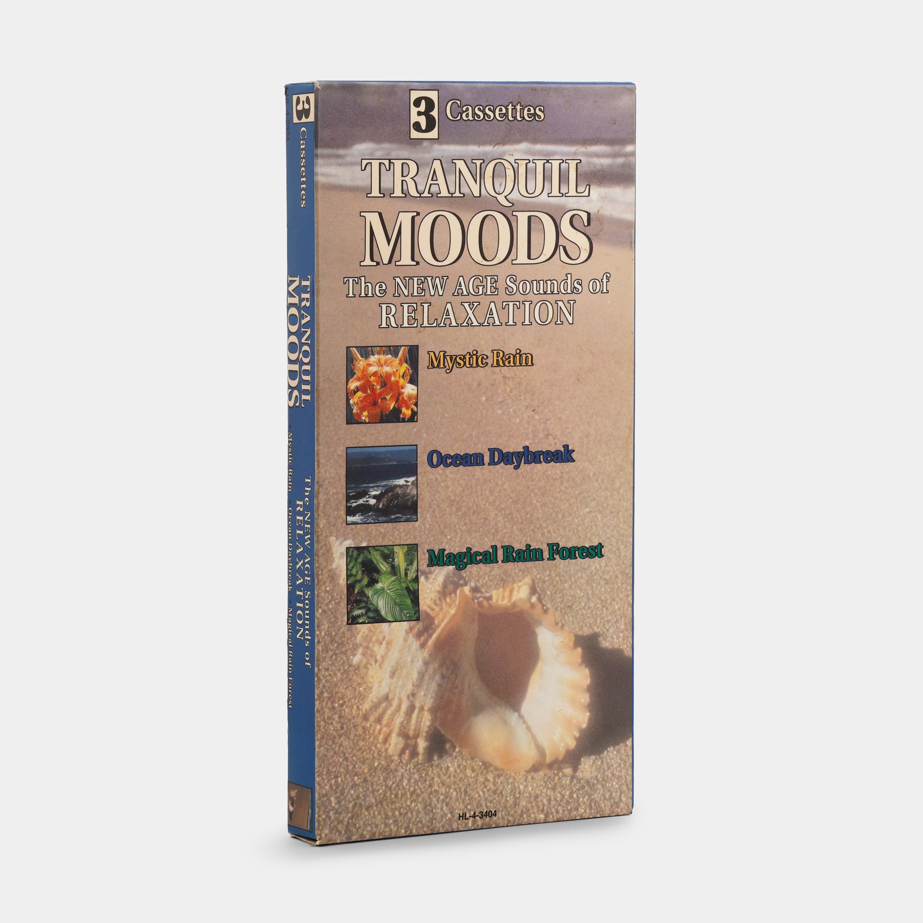 Tranquil Moods: Mystic Rain, Ocean Daybreak, Magical Rain Forest Cassette Tape Set