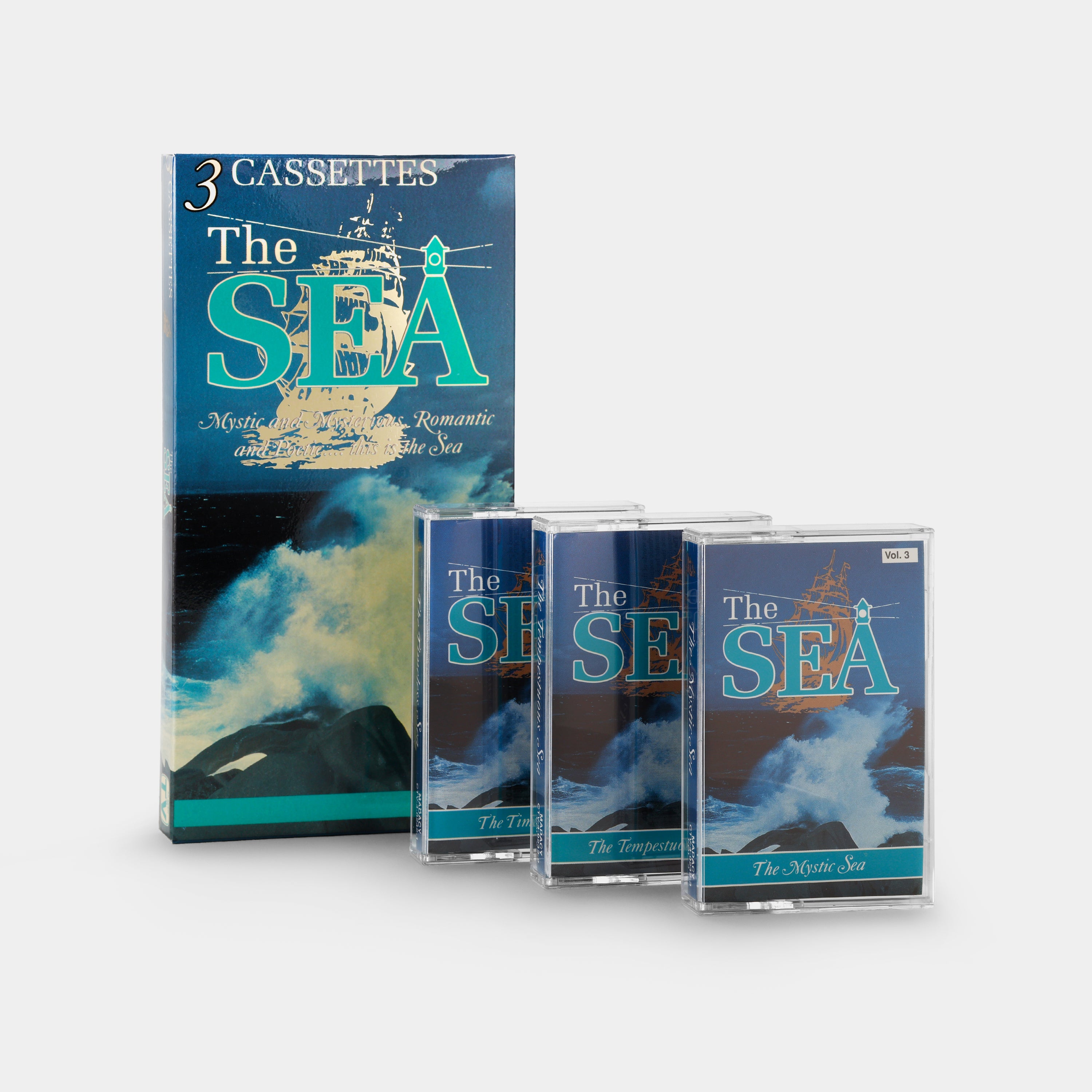 The Sea: The Timeless Sea, The Tempestuous Sea, The Mystic Sea Cassette Tape Set