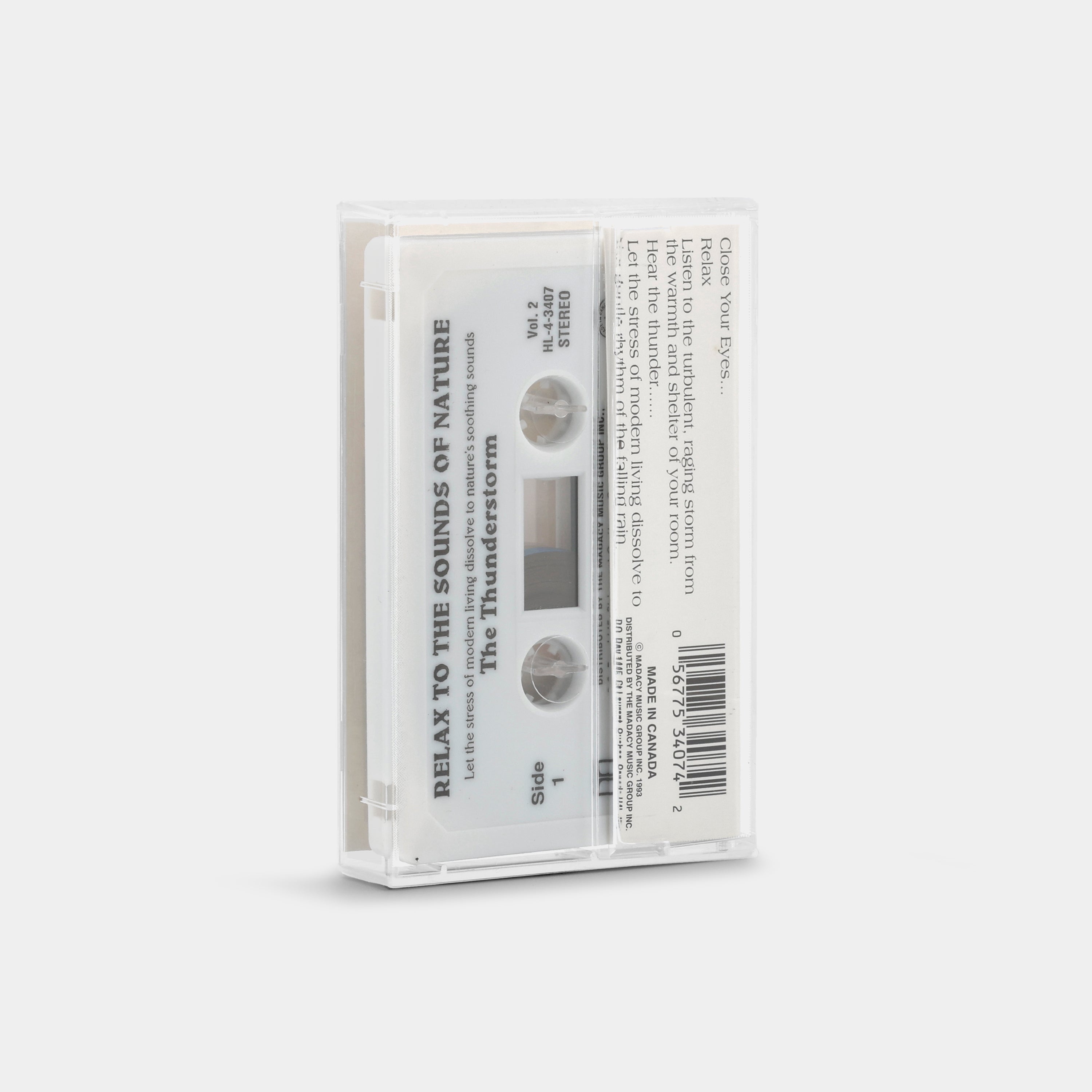 Sounds of Nature Vol. 2: The Thunderstorm Cassette Tape