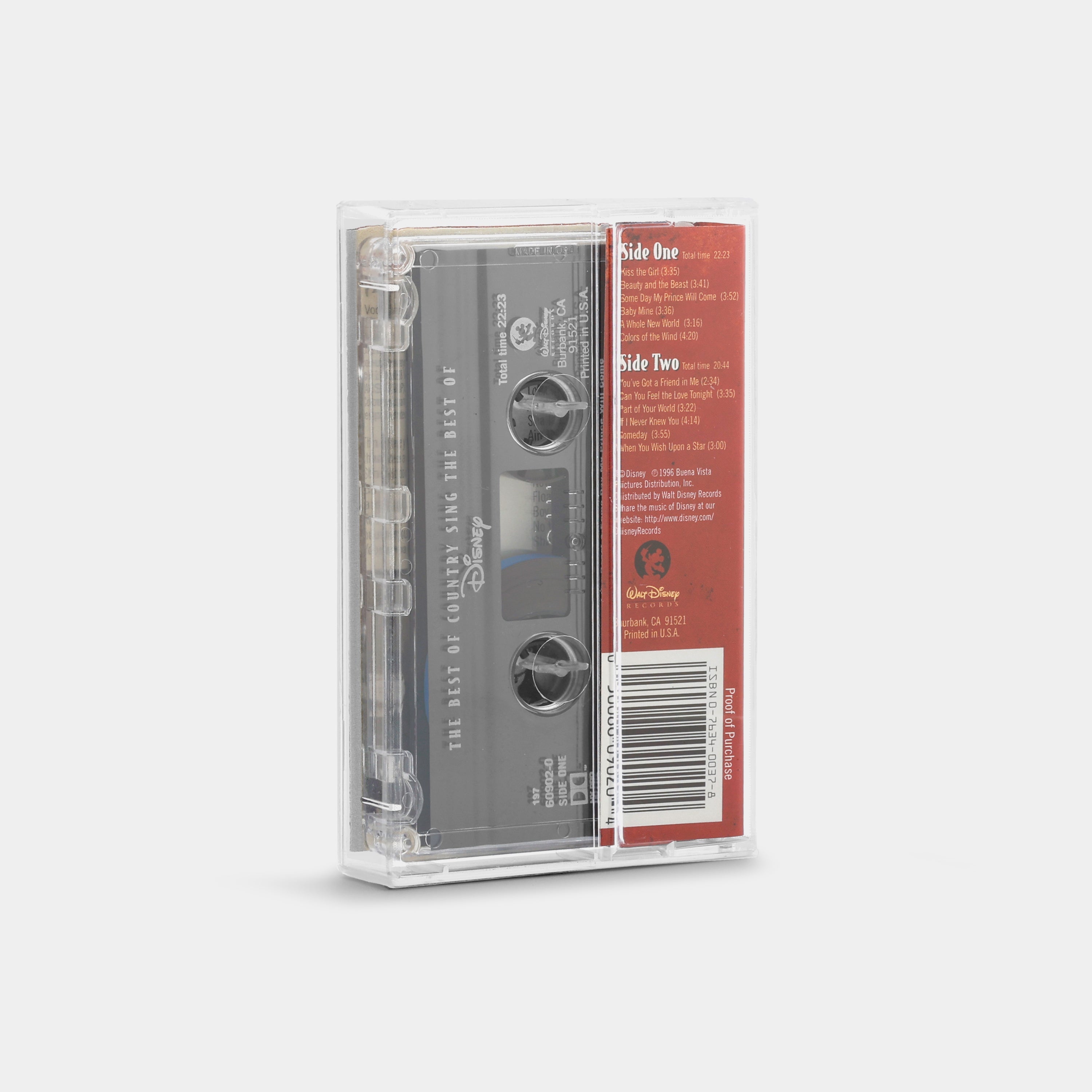 The Best Of Country Sing The Best Of Disney Cassette Tape
