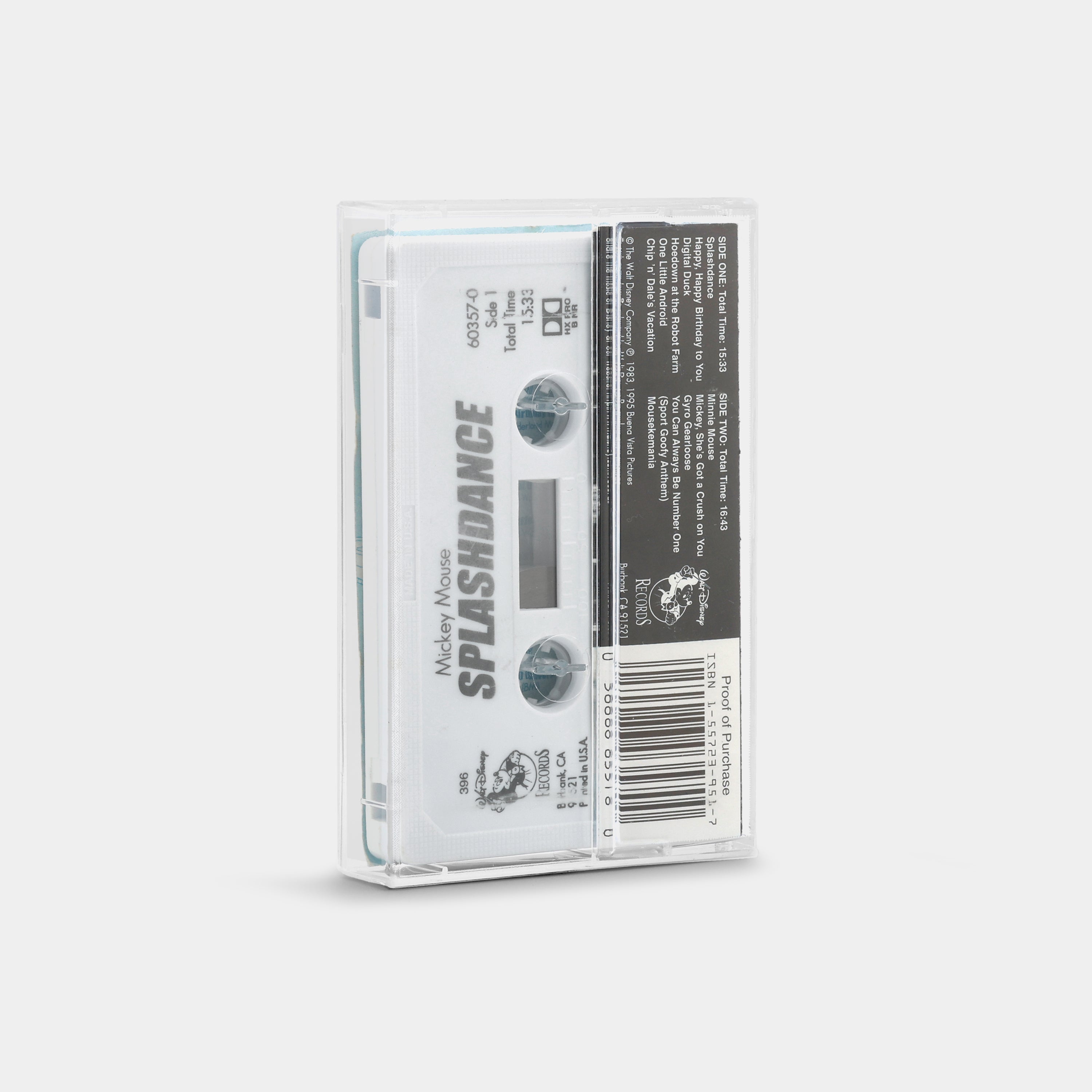 Mickey Mouse - Splashdance Cassette Tape