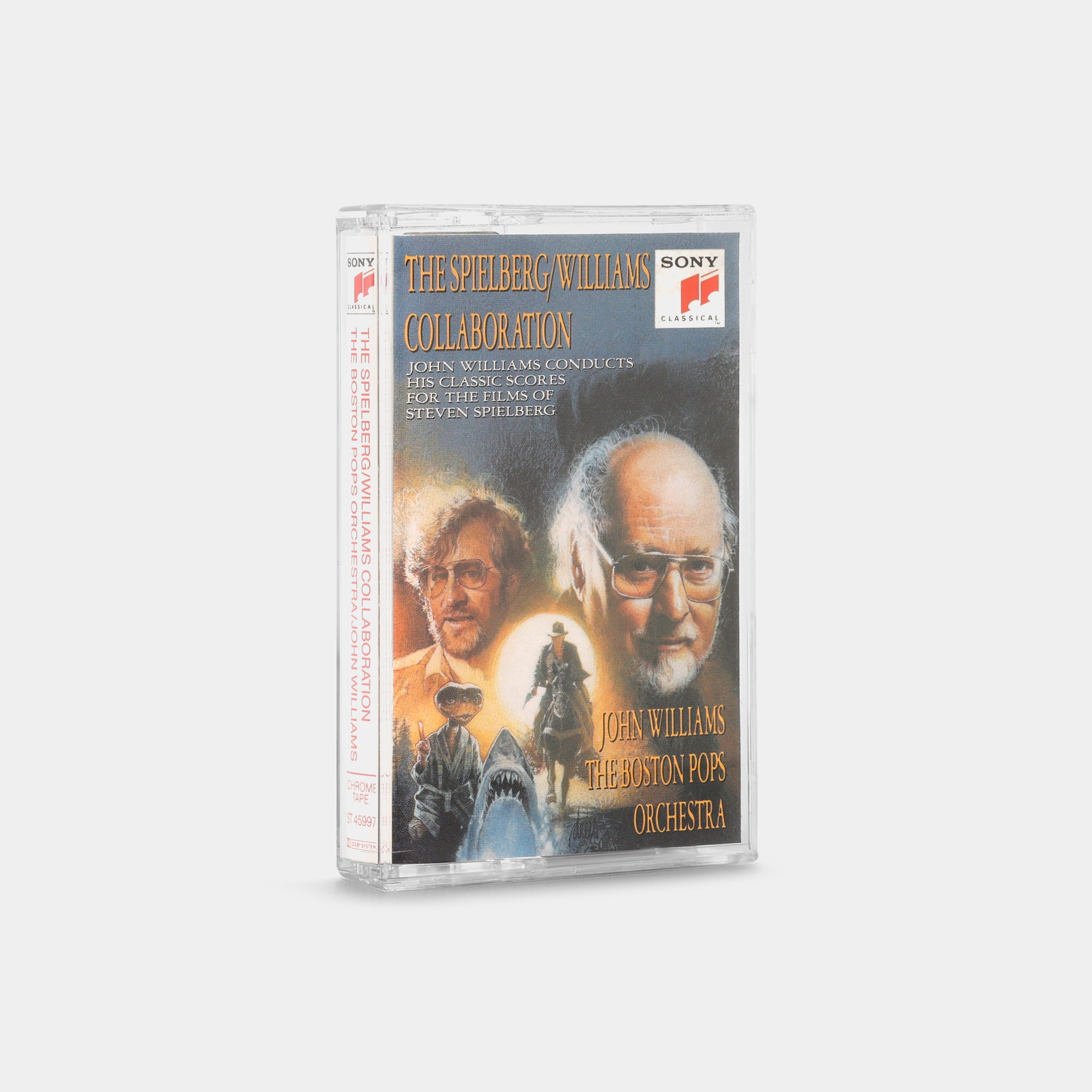 John Williams - The Boston Pops Orchestra – The Spielberg / Williams Collaboration - John Williams Conducts His Classic Scores For The Films Of Steven Spielberg Cassette Tape