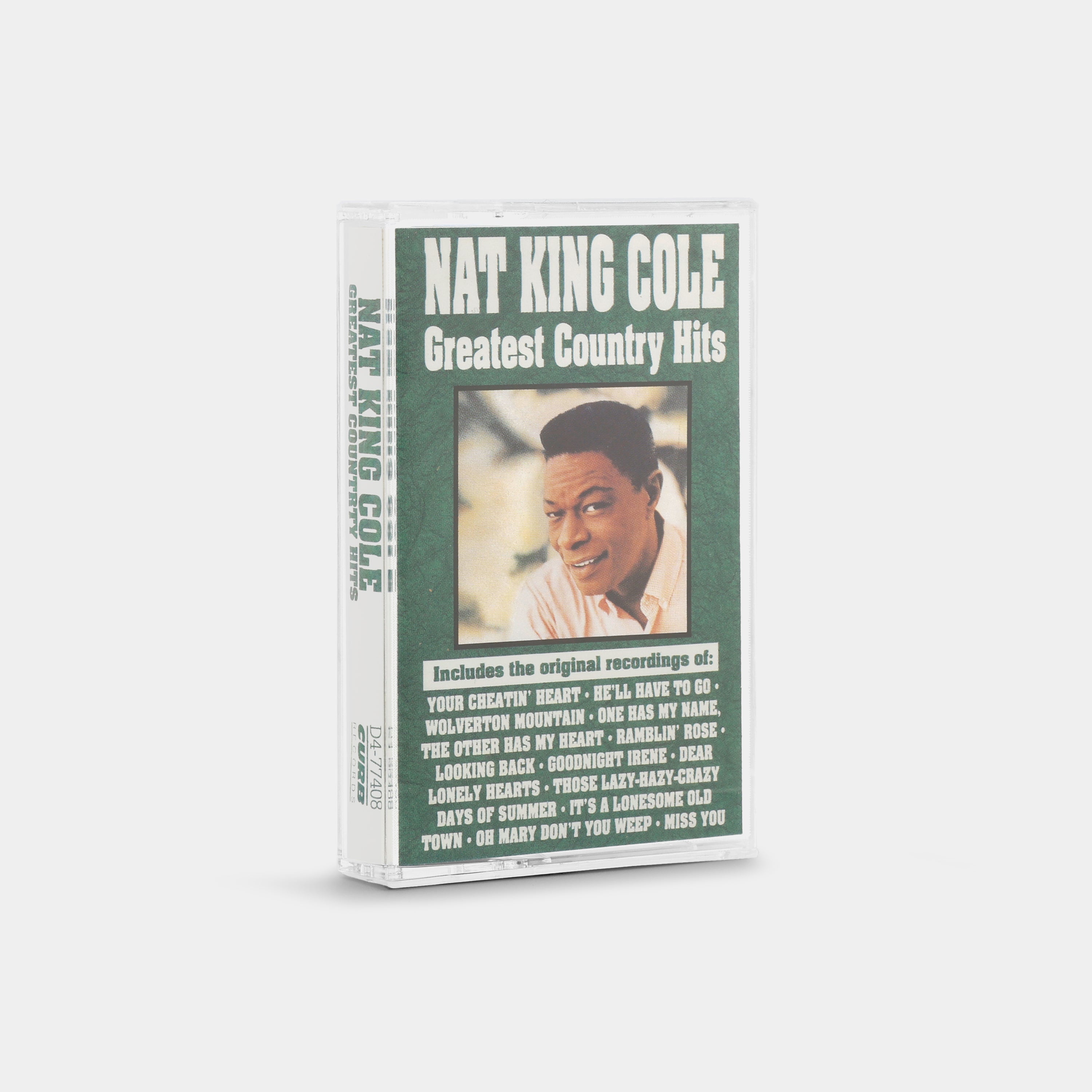 Nat King Cole - Greatest Country Hits Cassette Tape