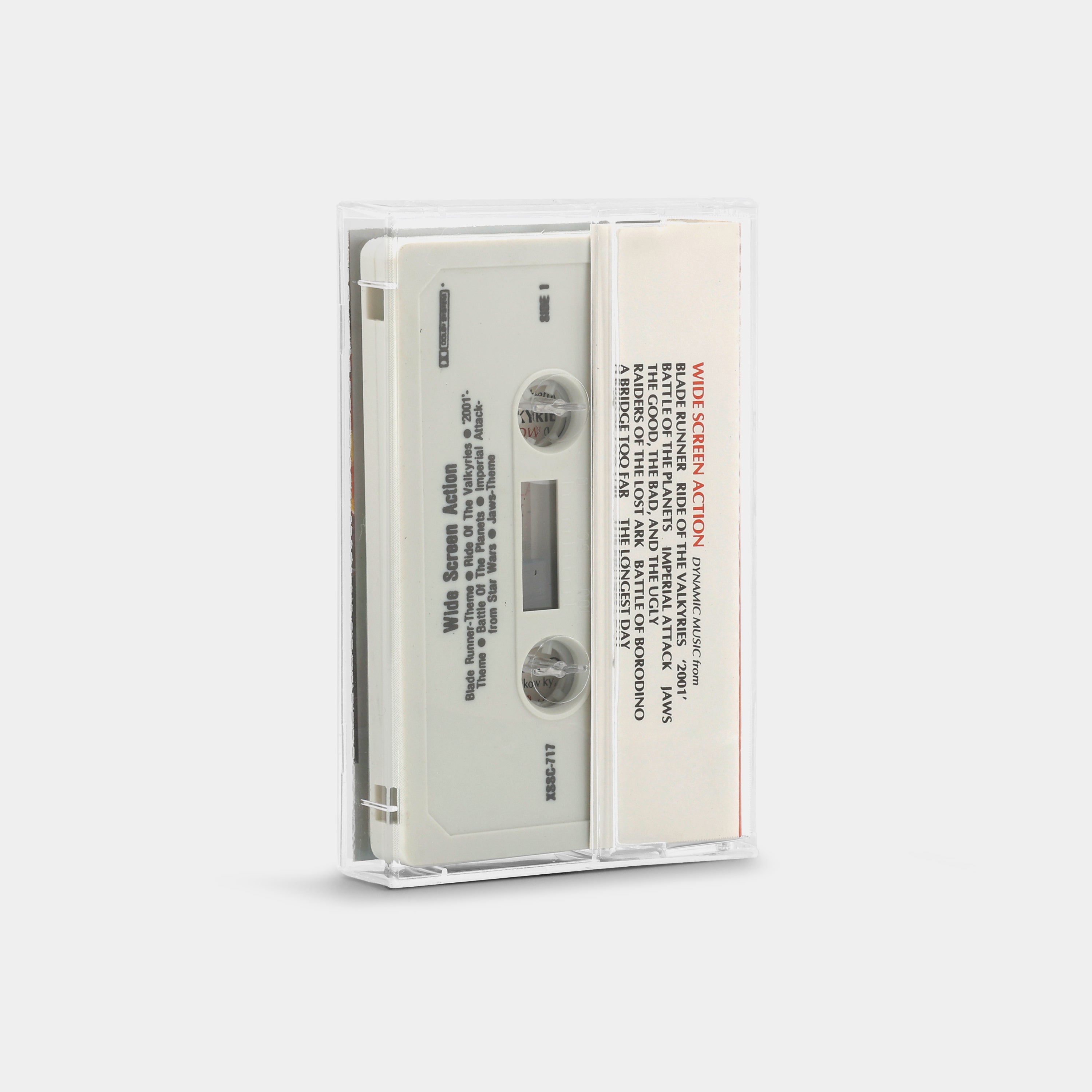 The London Philharmonic And Cinema Sound Stage Orchestra - Wide Screen Action Film Scores Cassette Tape