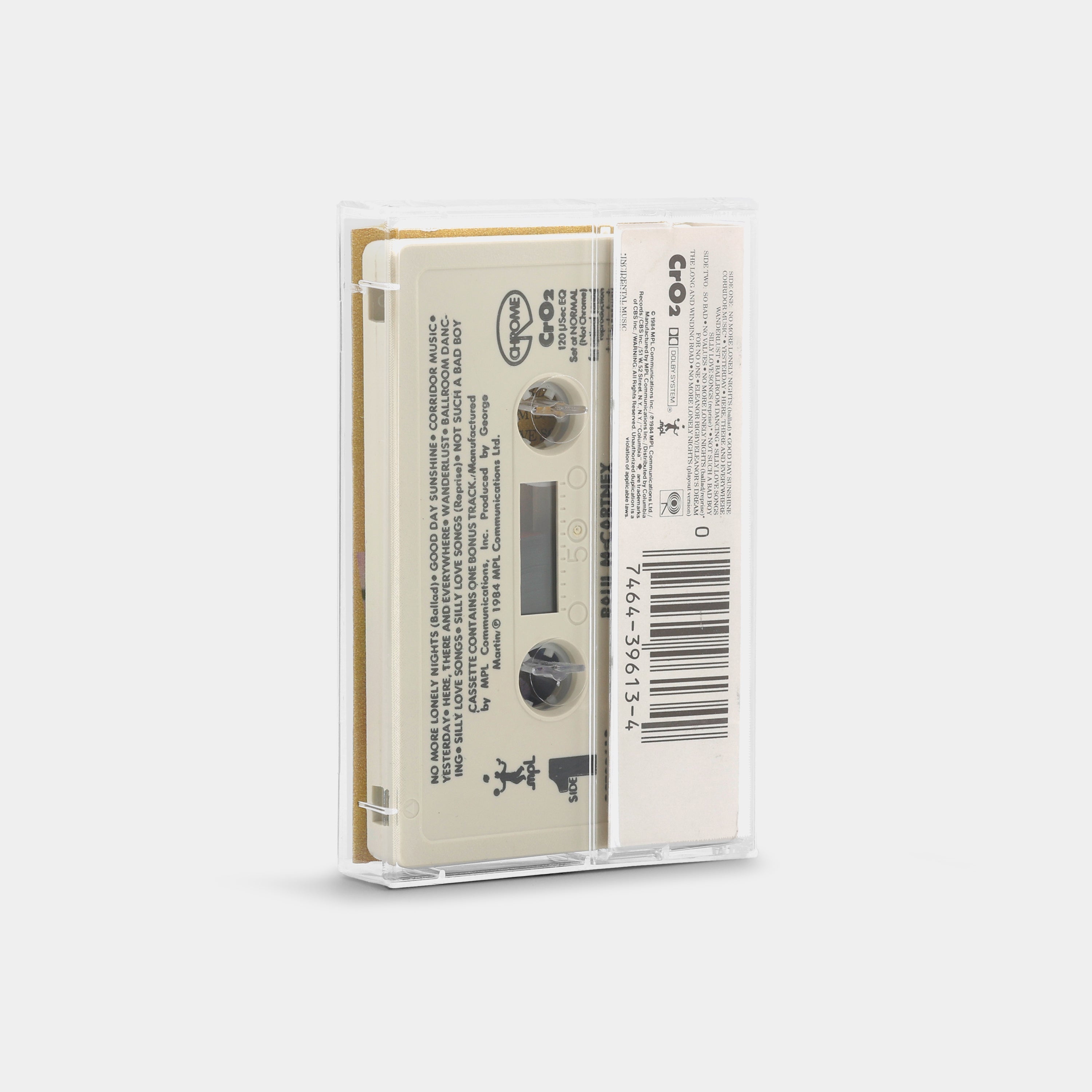 Paul McCartney - Give My Regards To Broad Street Cassette Tape