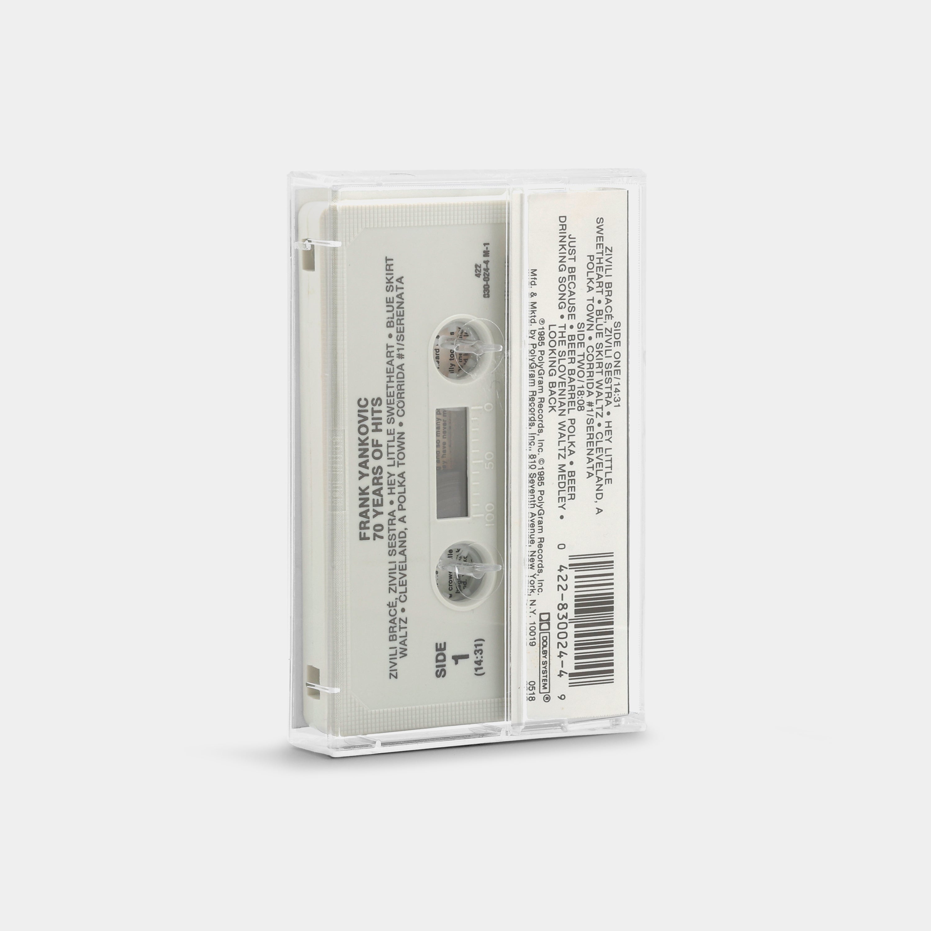 Frank Yankovic - 70 Years Of Hits Cassette Tape