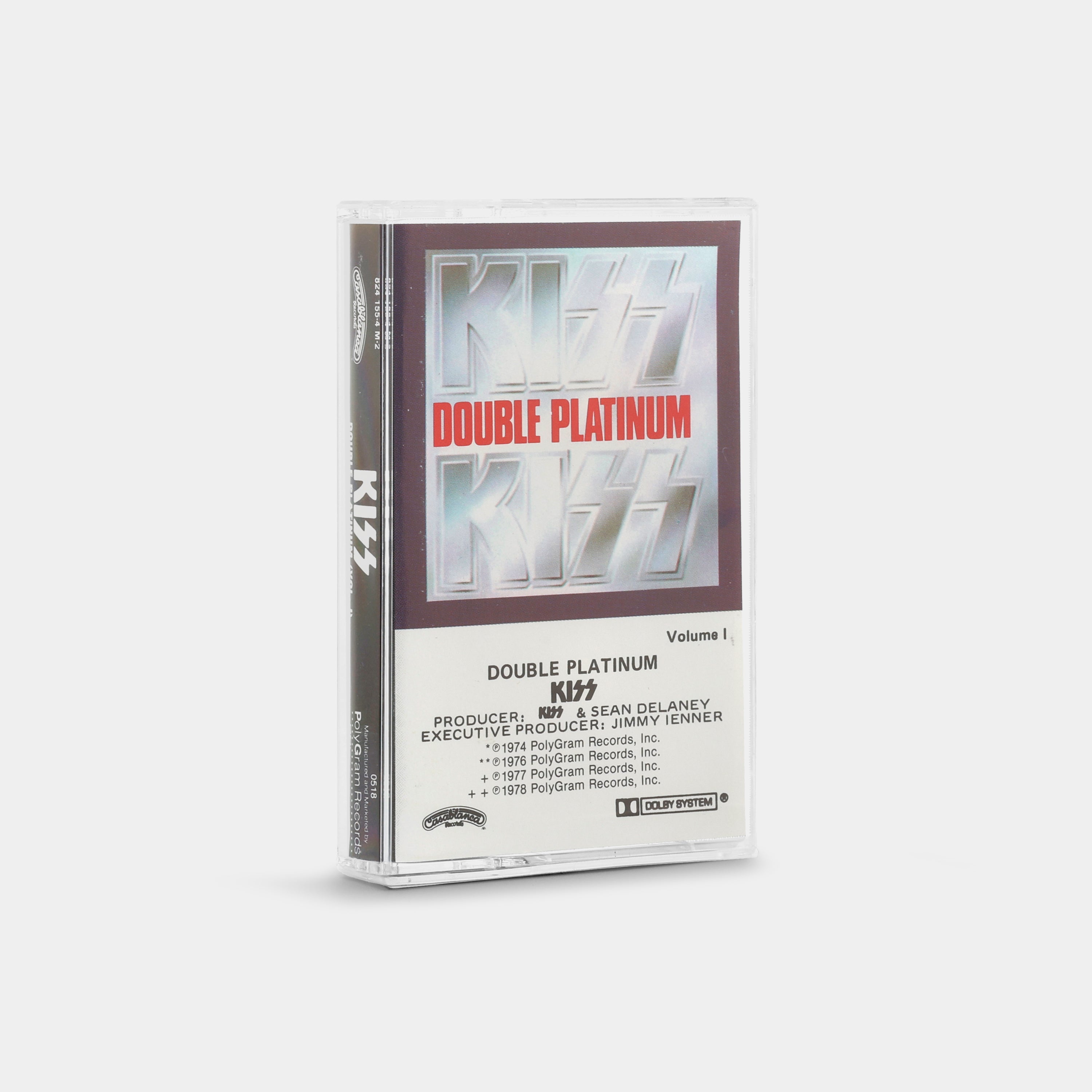 KISS - Double Platinum Vol. 1 Cassette Tape