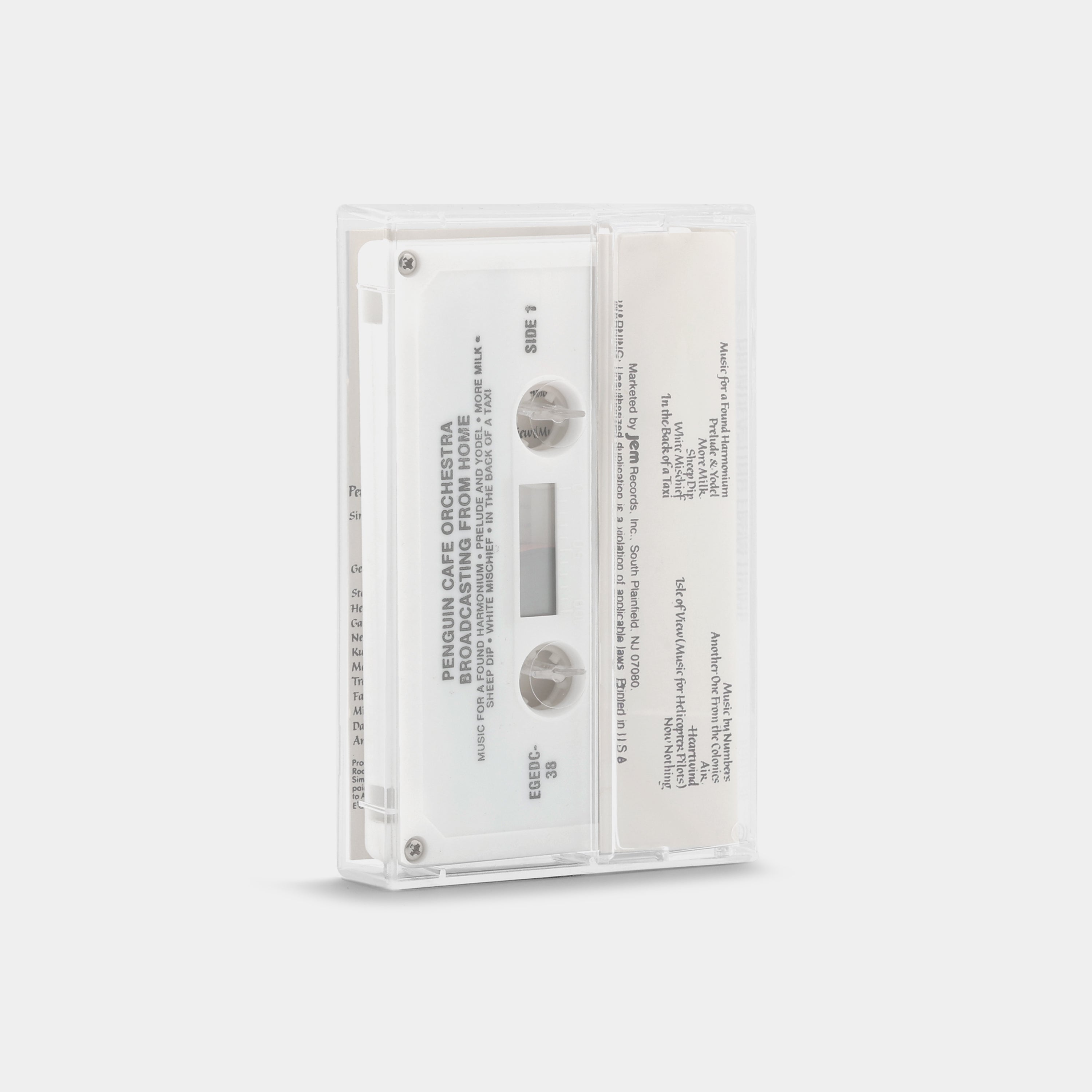 Penguin Cafe Orchestra - Broadcasting From Home Cassette Tape