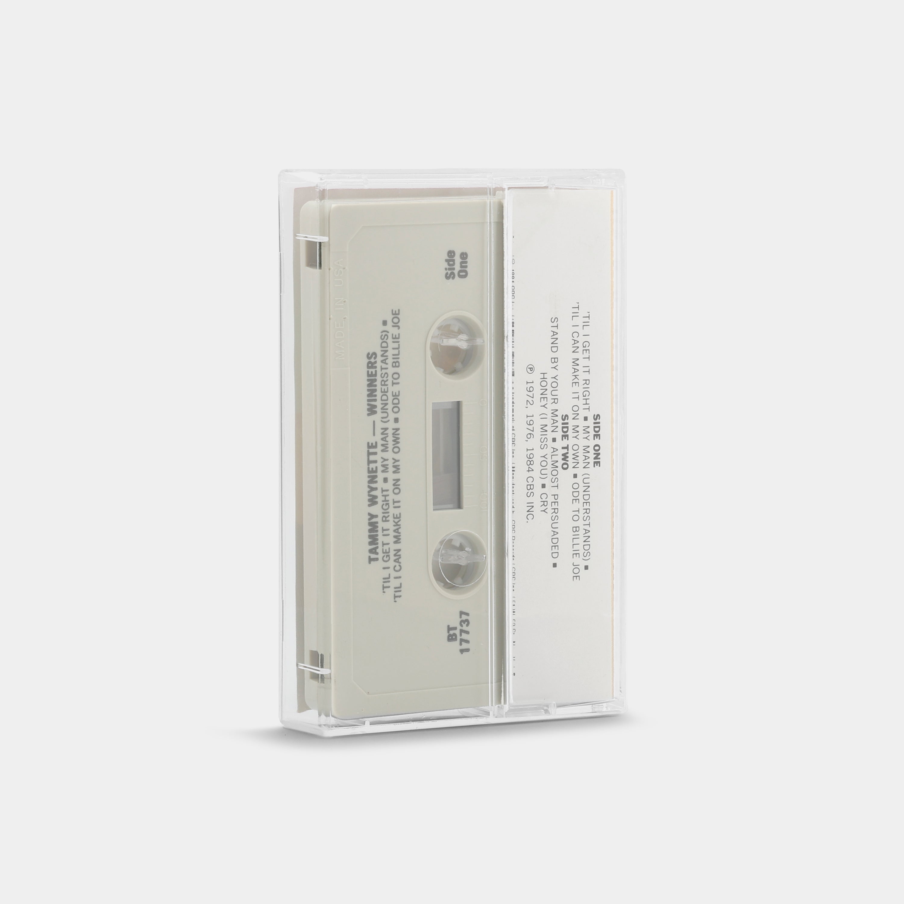Tammy Wynetter - Winners Cassette Tape